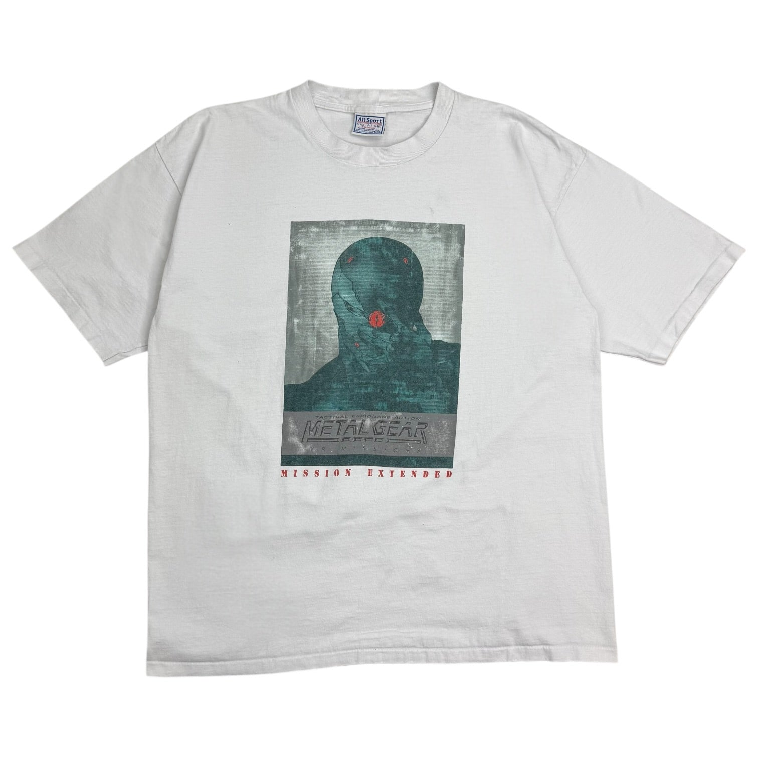 Vintage Metal Gear Solid VR Missions Tee White