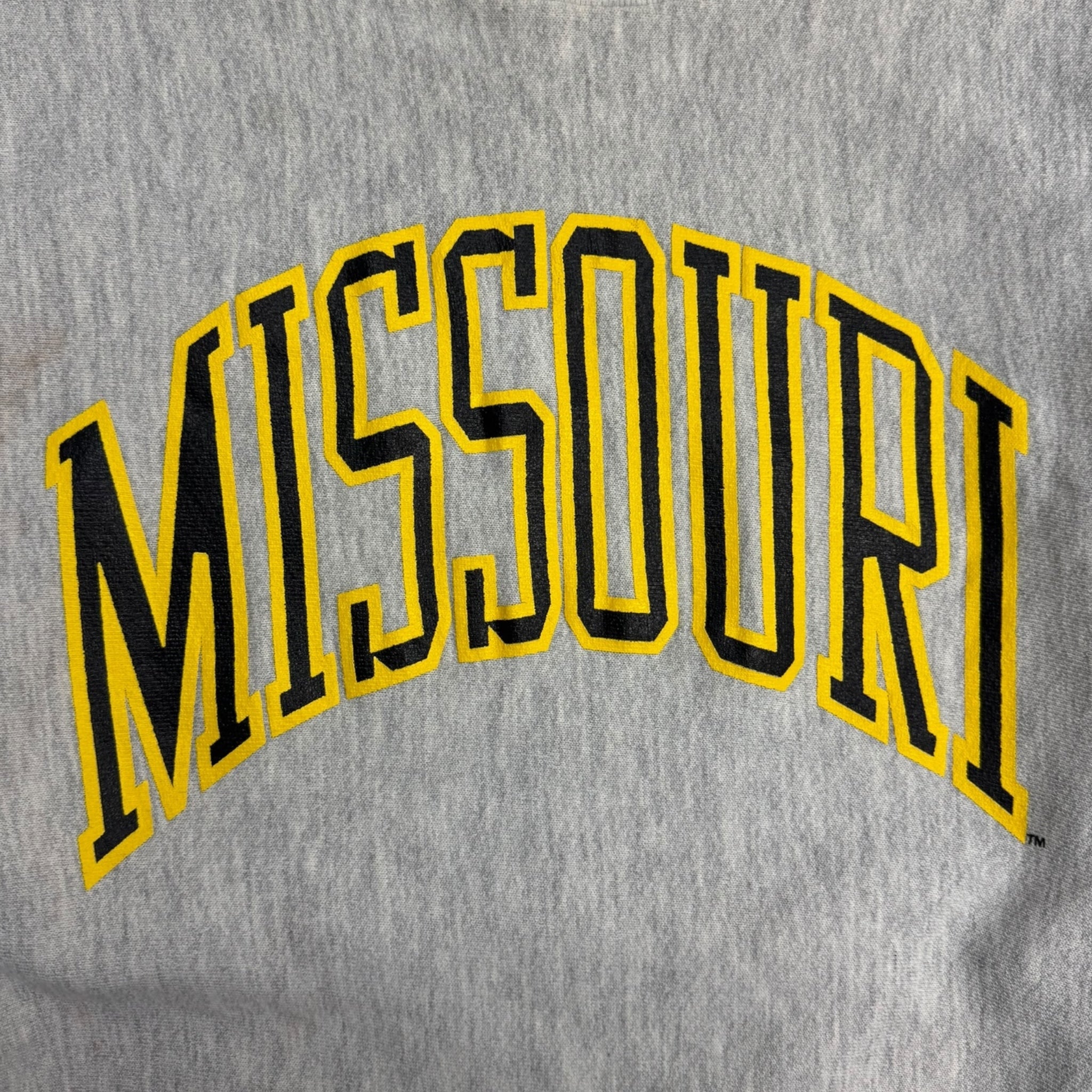 Vintage Missouri Cross Weave Crewneck