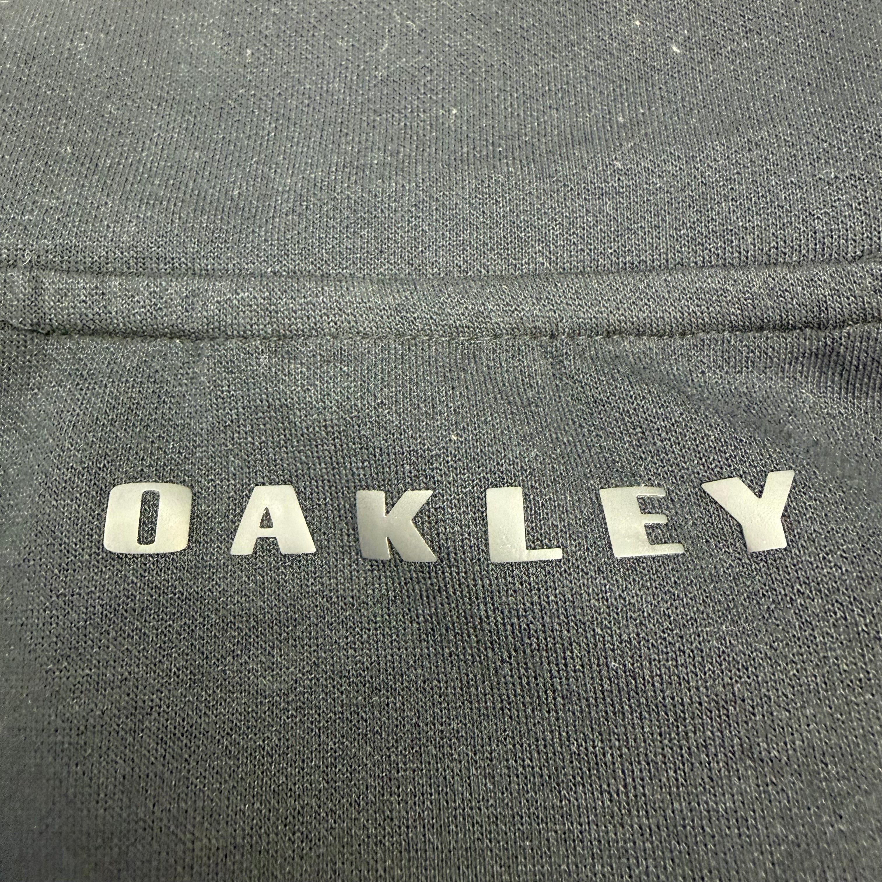 Oakley Quarter Zip Golf Pullover Black