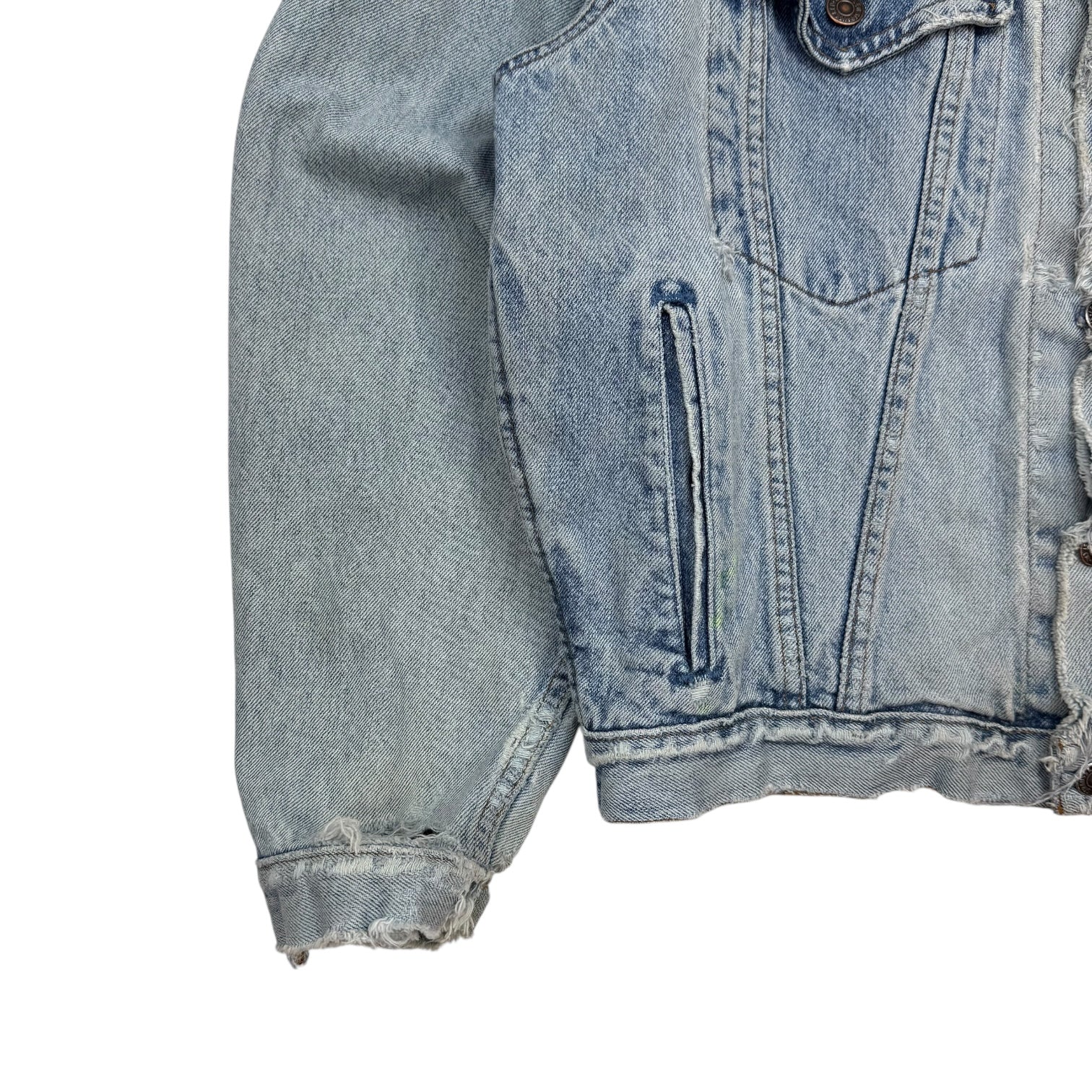 Vintage Levi’s Denim Button Up Jacket Light Wash