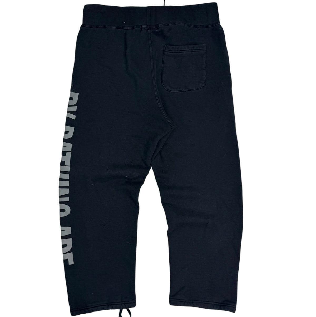 Bape 3/4 Length Sweatpants Black