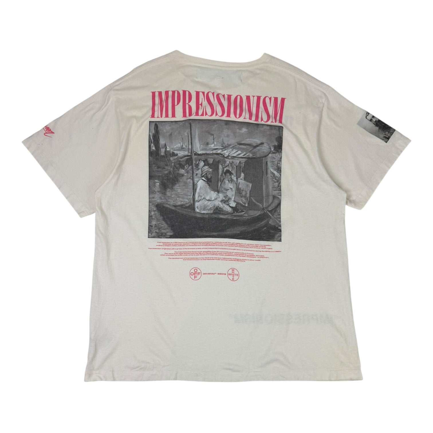 Off-White Impressionism 99 Oversized T-Shirt White