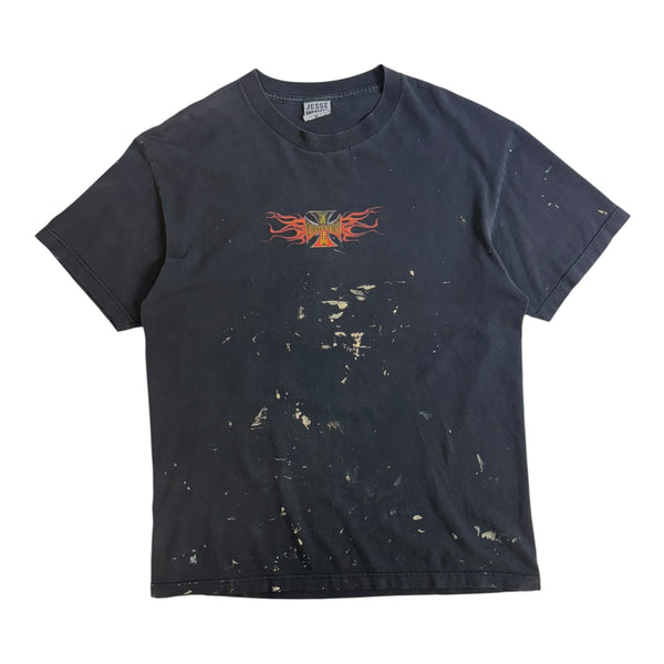 Vintage West Coast Choppers No Cash T-Shirt Black