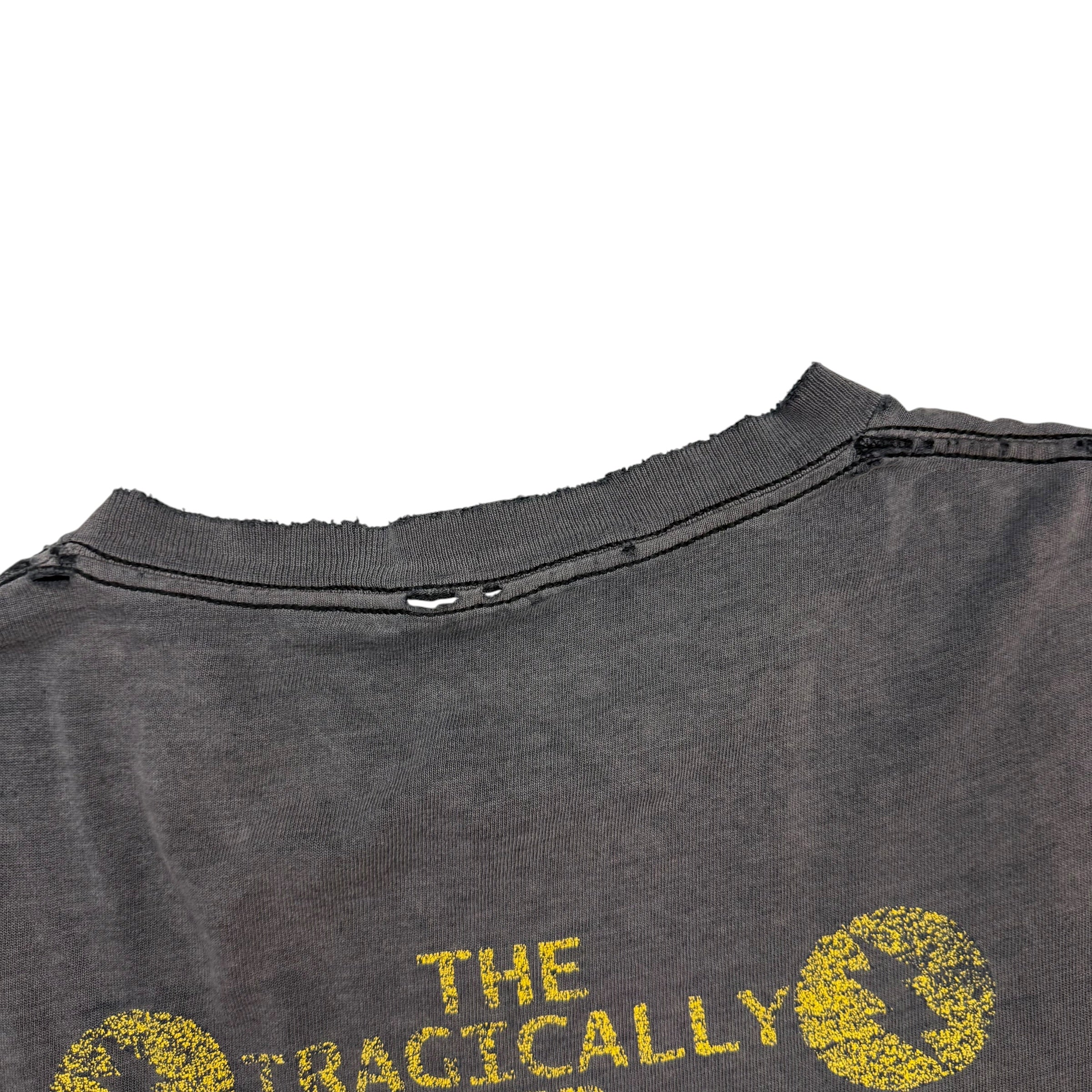 1998 Tragically Hip Phantom Power Tour Tee Faded Black
