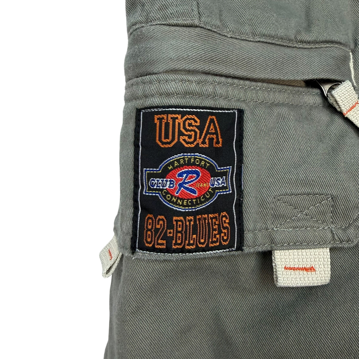 Vintage ClubR Cargo Shorts Grey
