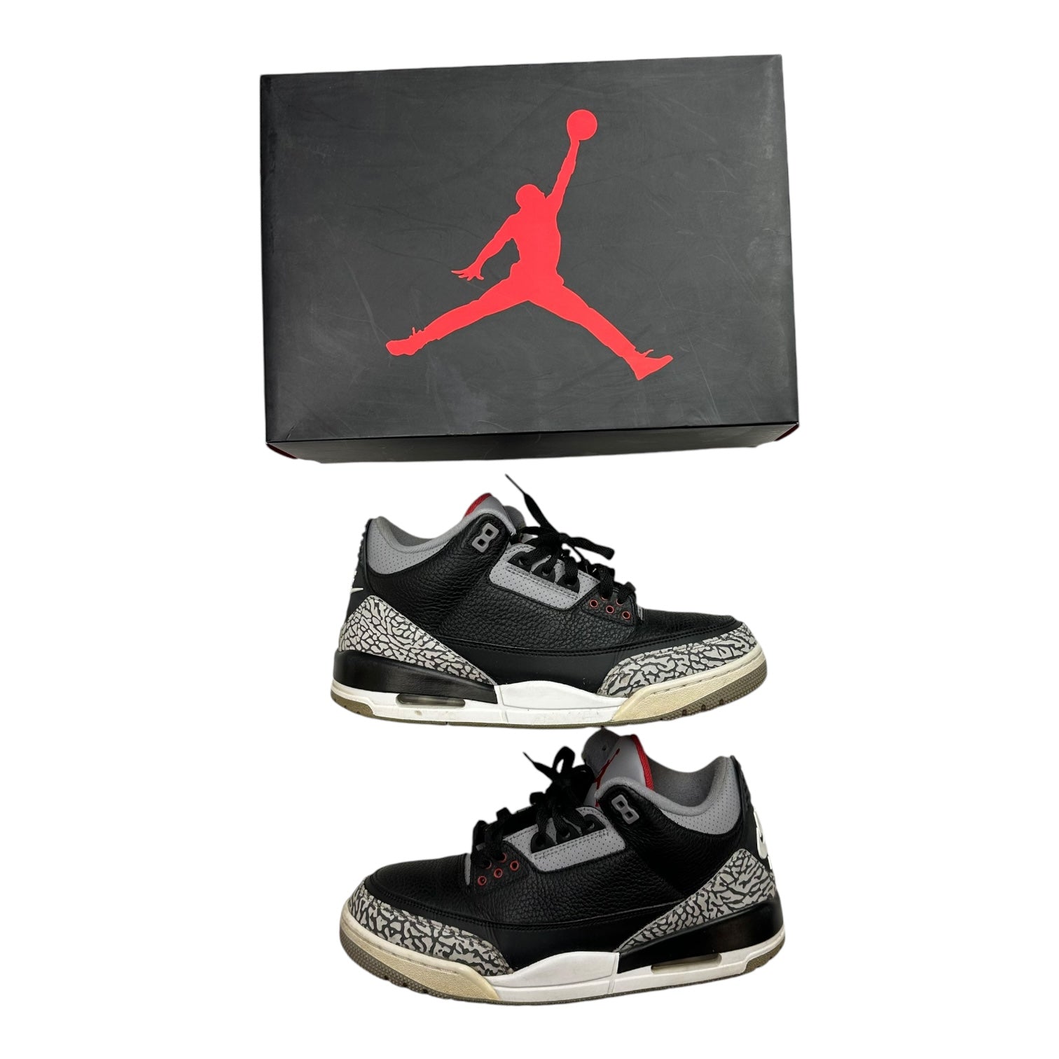 Jordan 3 Retro Black Cement (2018) (Used)