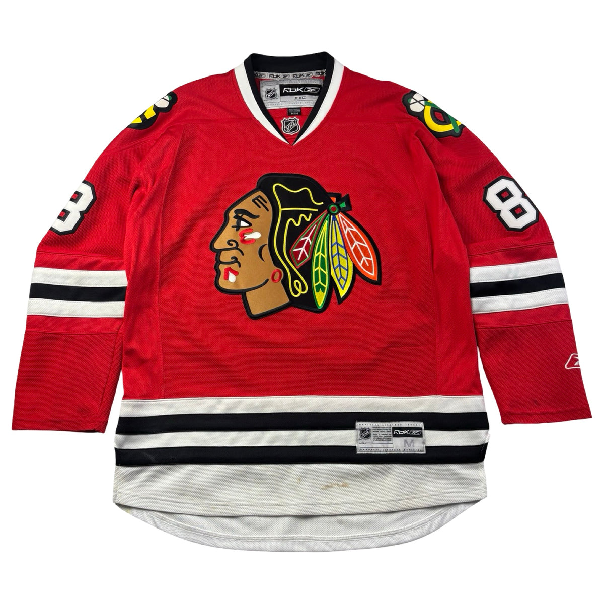 Vintage Reebok Chicago Blackhawks Patrick Kane NHL Home Jersey
