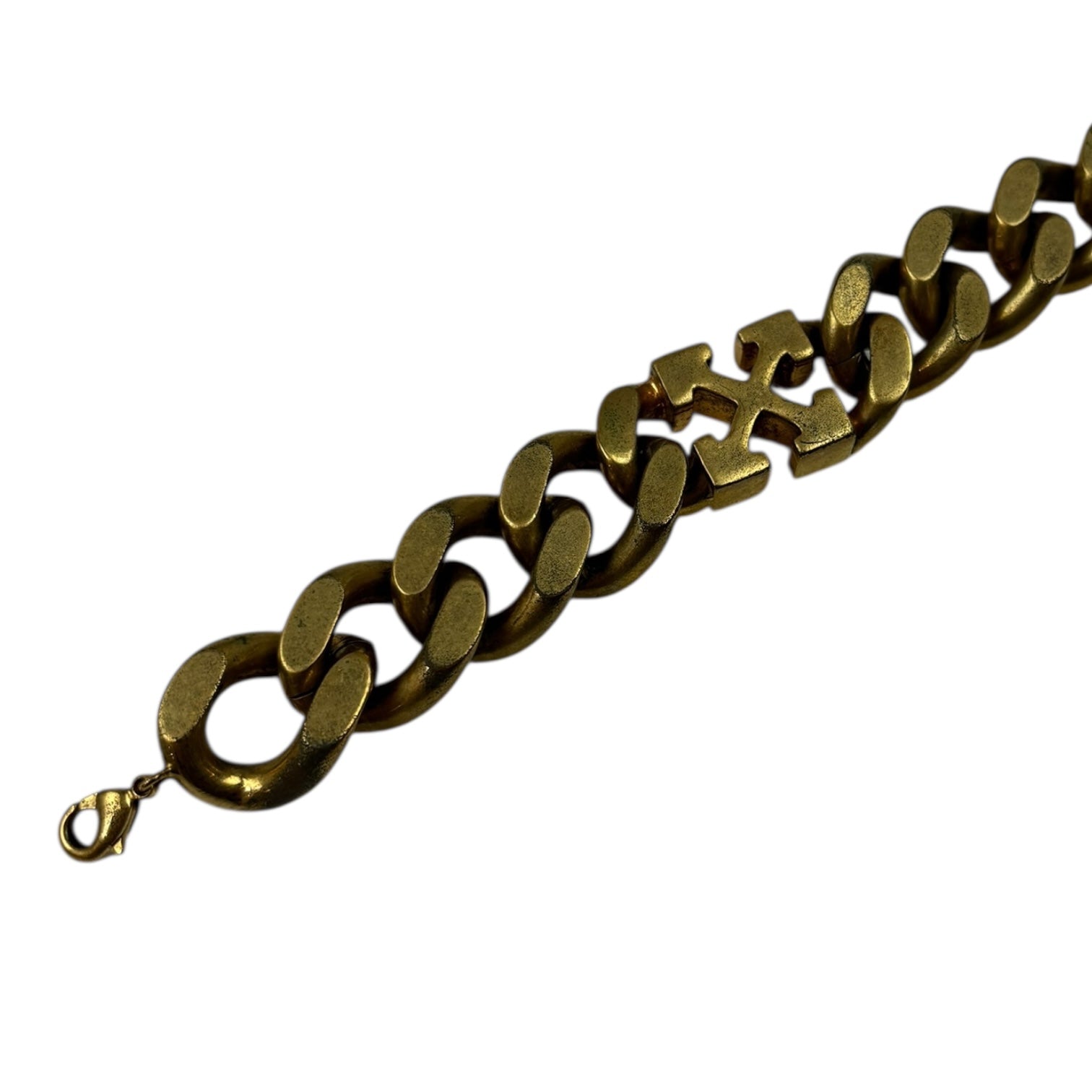 Off-White 2013 Arrow Chain Bracelet Gold