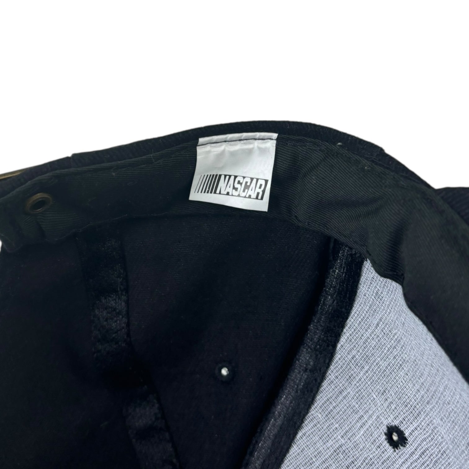 Vintage Daytona Racing NASCAR StrapBack Hat Black