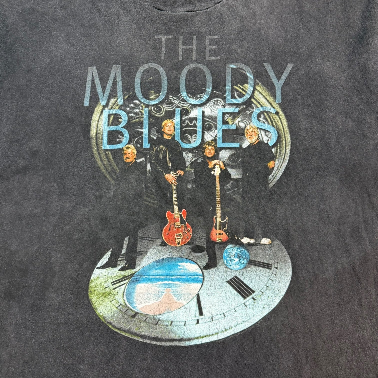 1999 The Moody Blues ‘Strange Times’ Tee Faded Black