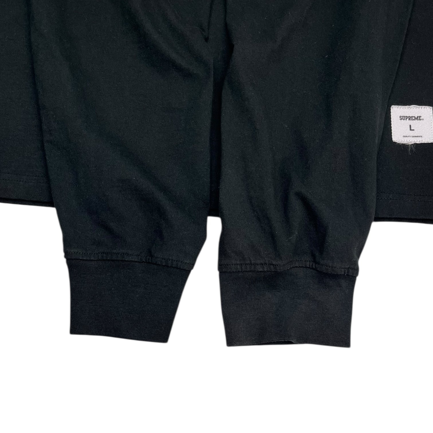 Supreme Trademark L/S Top Black