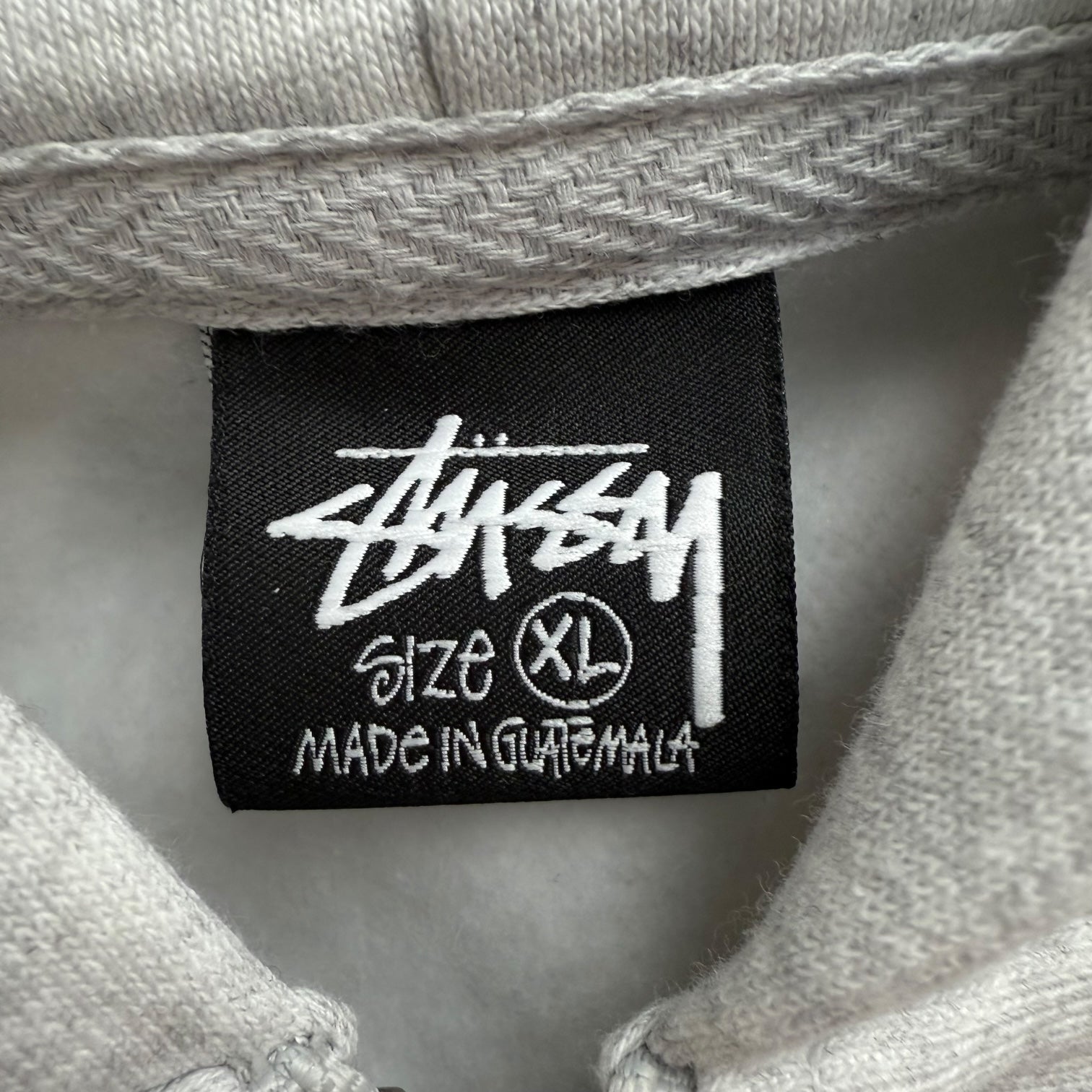 Stussy Dragons Zip Hoodie Ash Heather