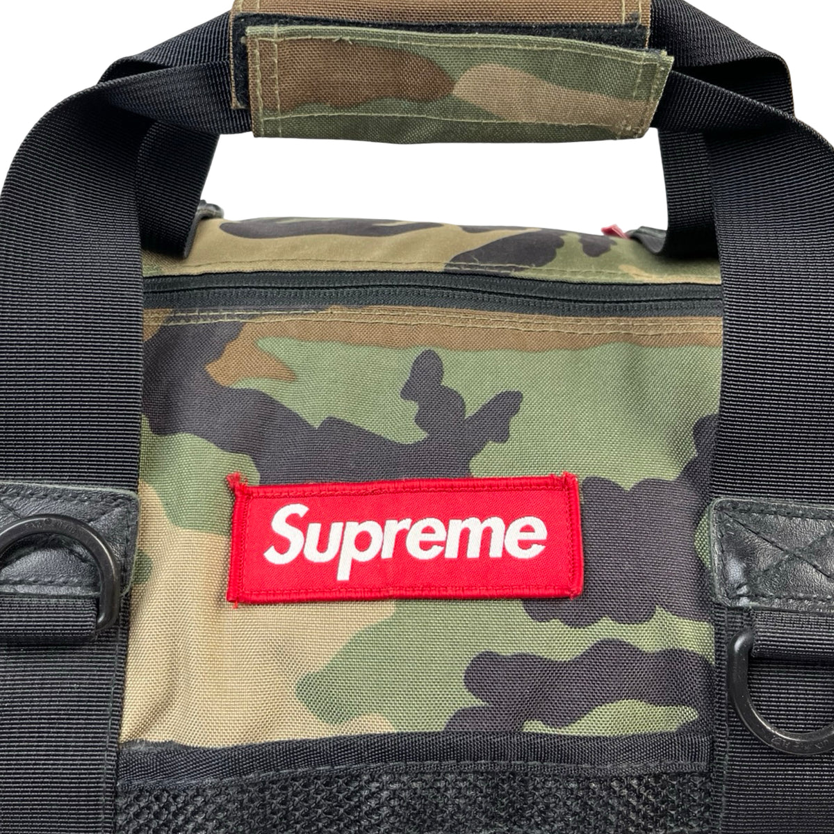 Supreme Contour Duffle Bag Woodland Camo