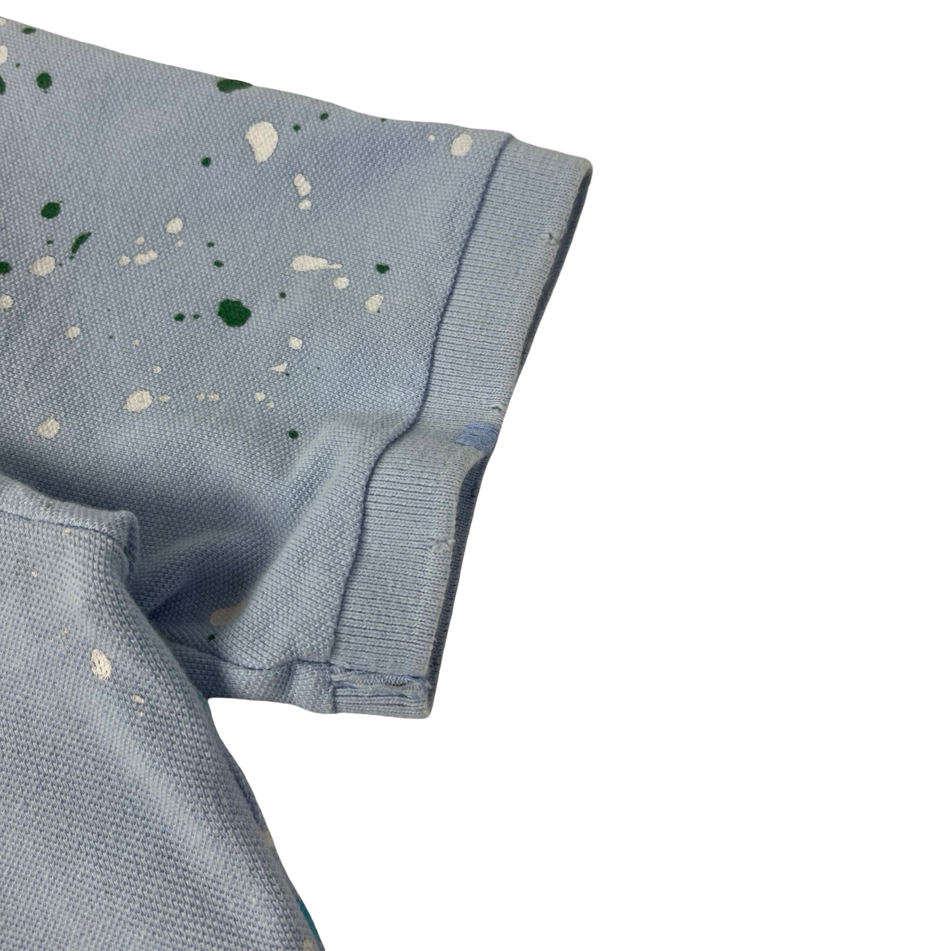 Polo Ralph Lauren Paint Splatter Polo Baby Blue