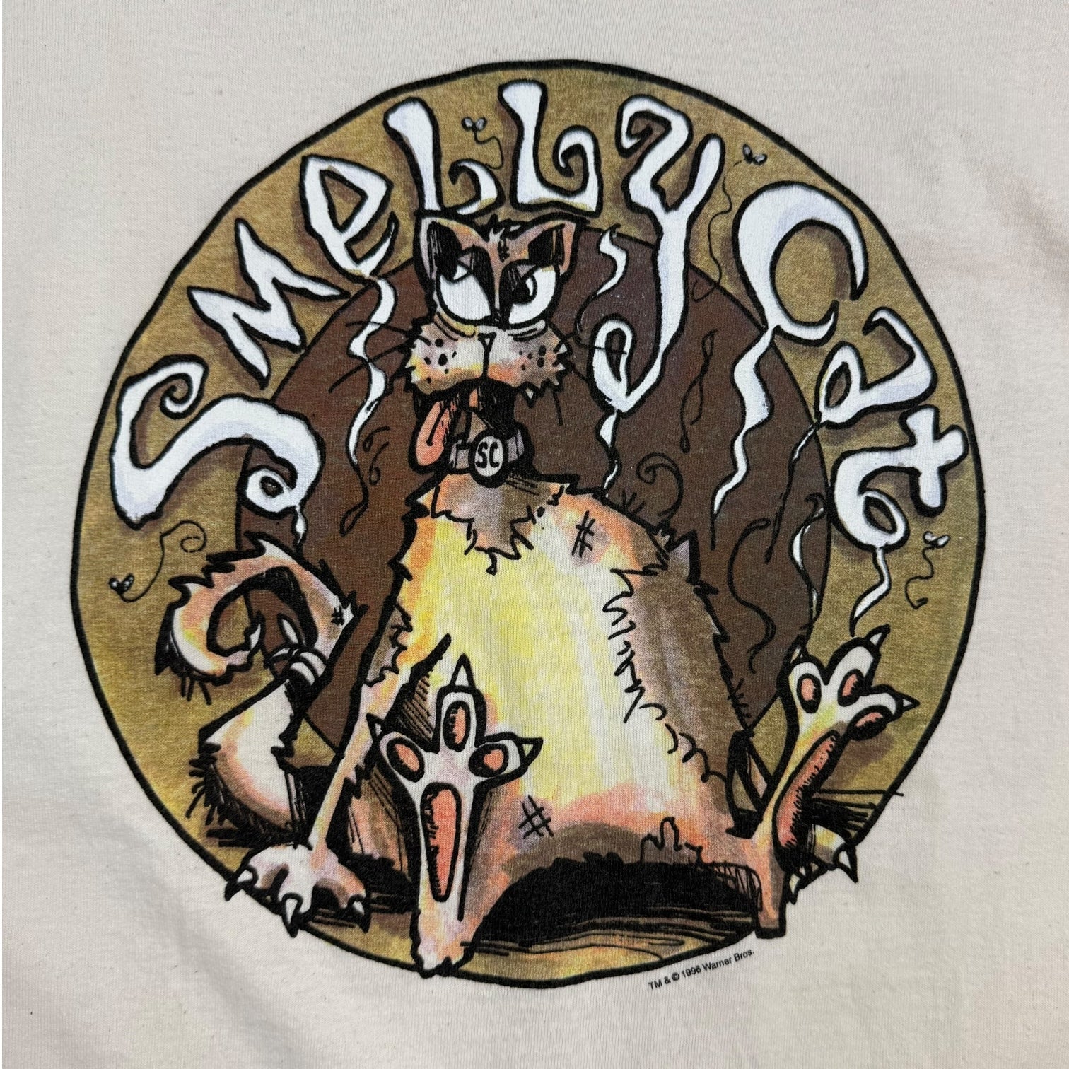 1996 Friends ‘Smelly Cat’ Tee Cream