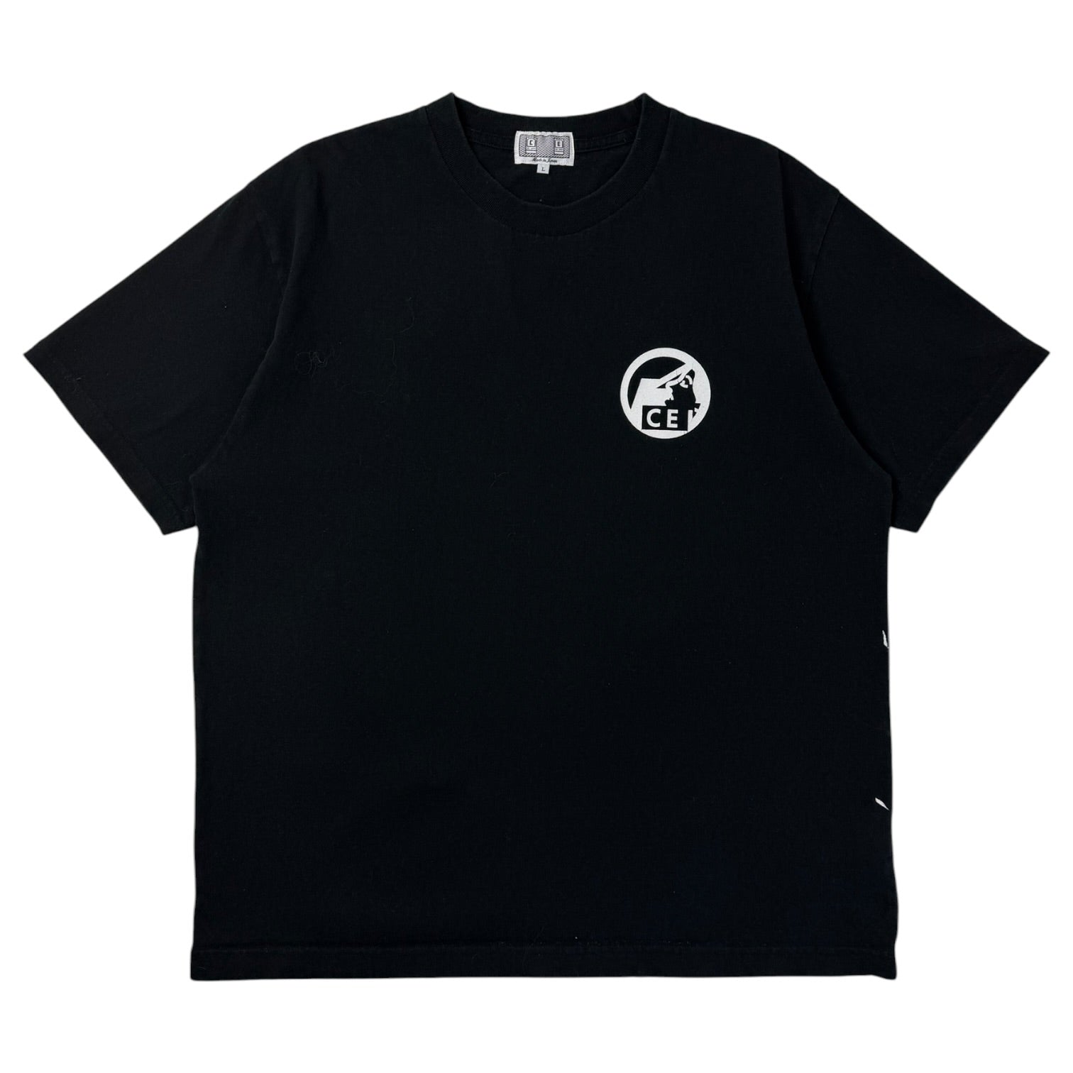 Cav Empt Flat Pre Cog Abstract T-Shirt Black