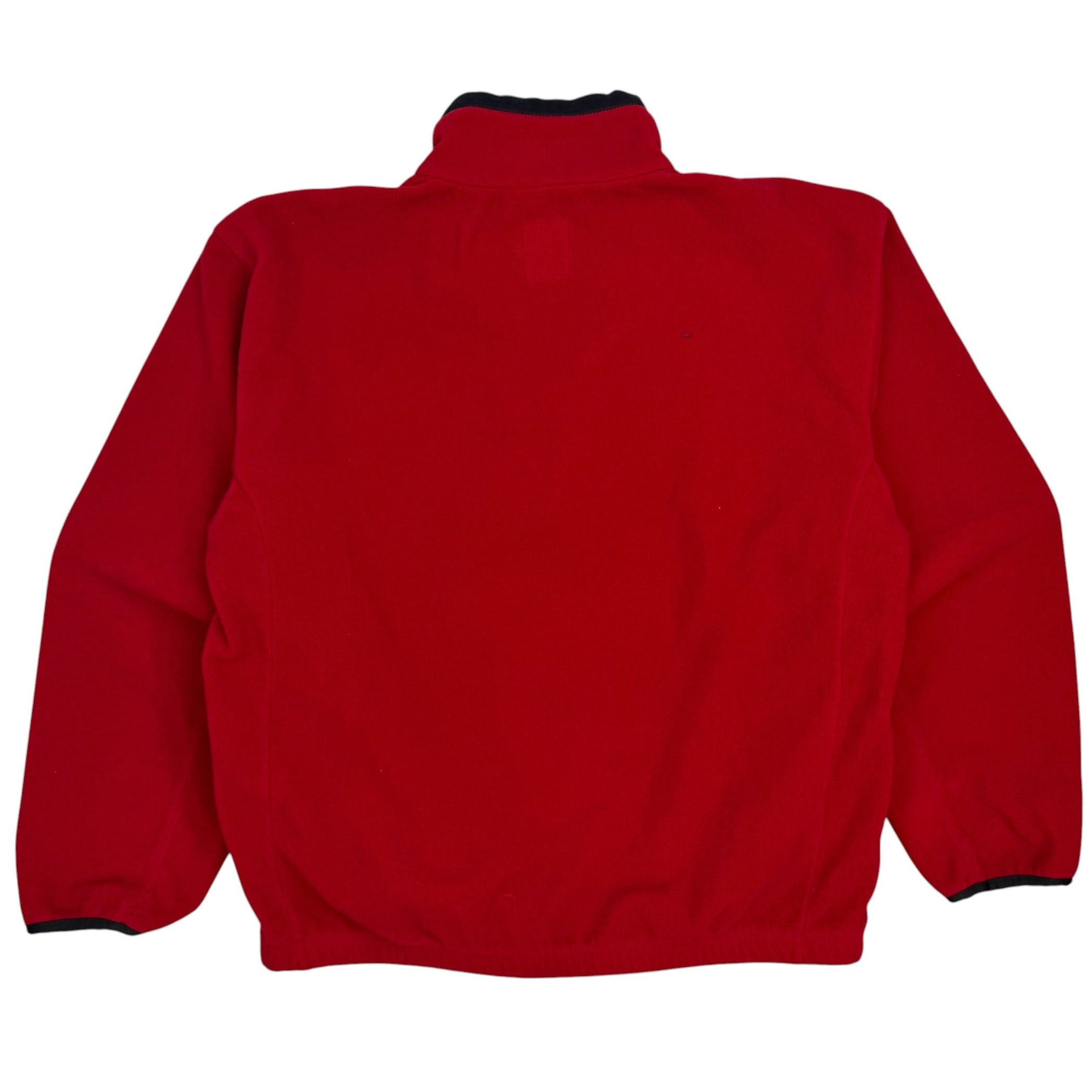 Vintage Chaps Ralph Lauren Fleece Quarter Zip Red
