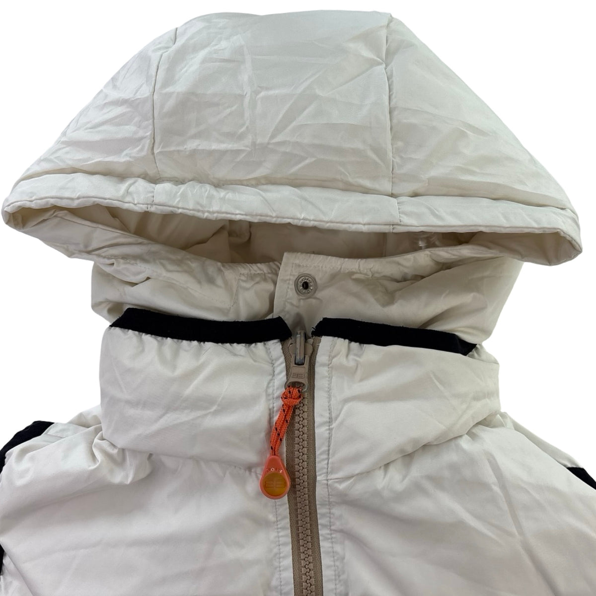 Vintage Balenciaga Sports Down Reversible Vest Eggshell