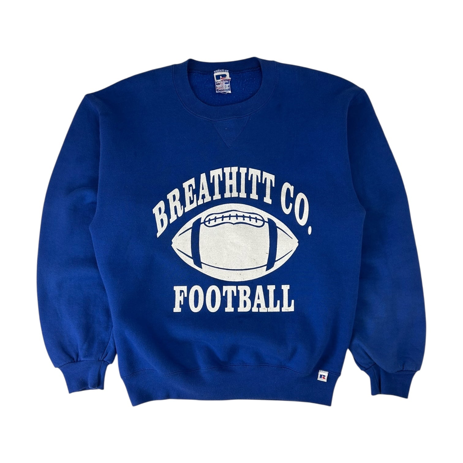 Vintage Breathitt Co. Crewneck Sweater Blue