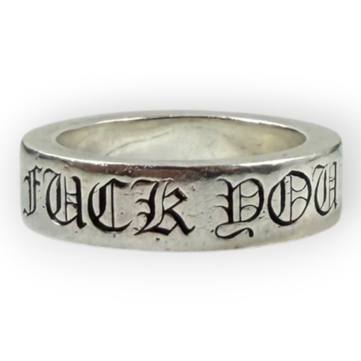 Chrome Hearts Fuck You Ring