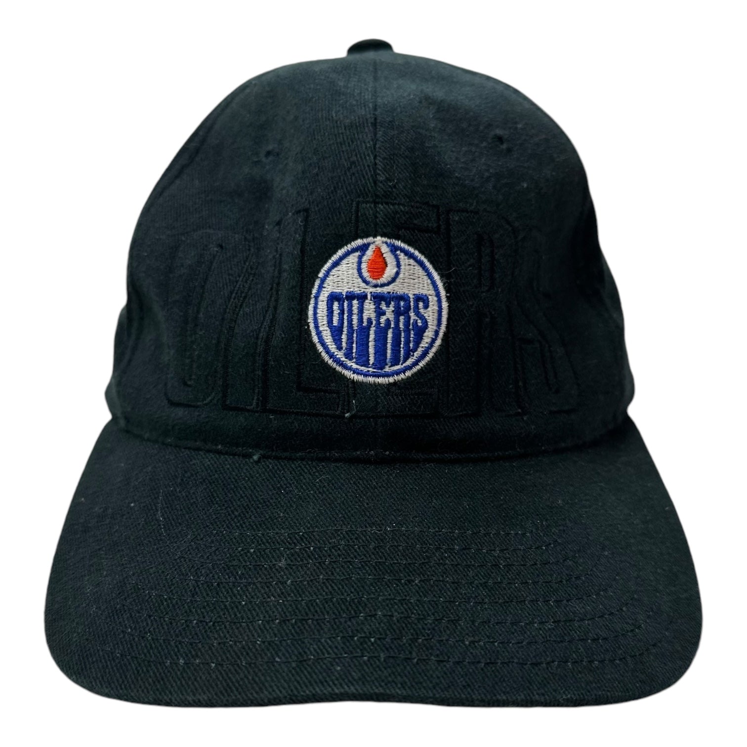 Vintage Edmonton Oilers StrapBack Black