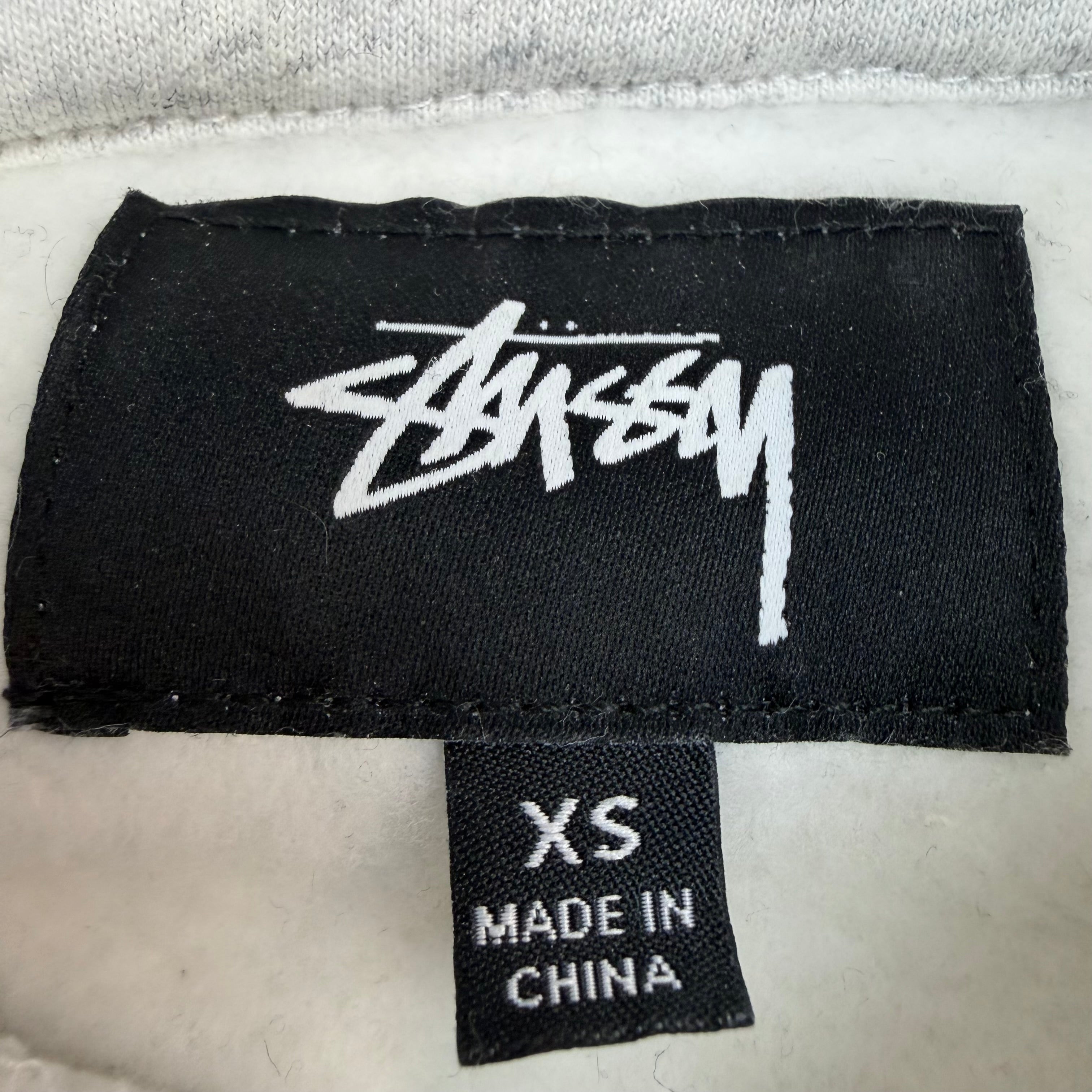 Stussy Lennox Oversized Hoodie Grey