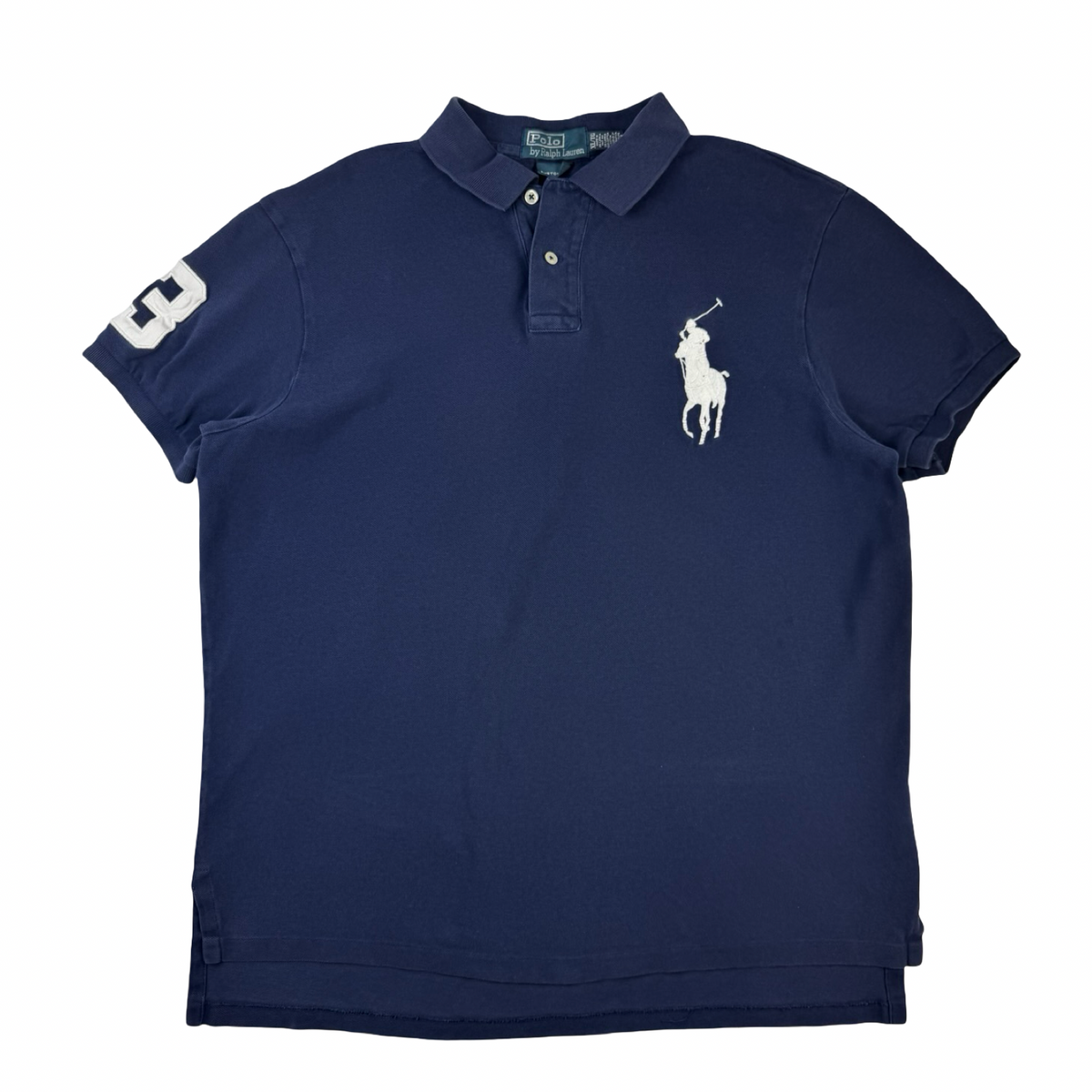Vintage Polo Ralph Lauren Big Pony Polo Shirt Navy