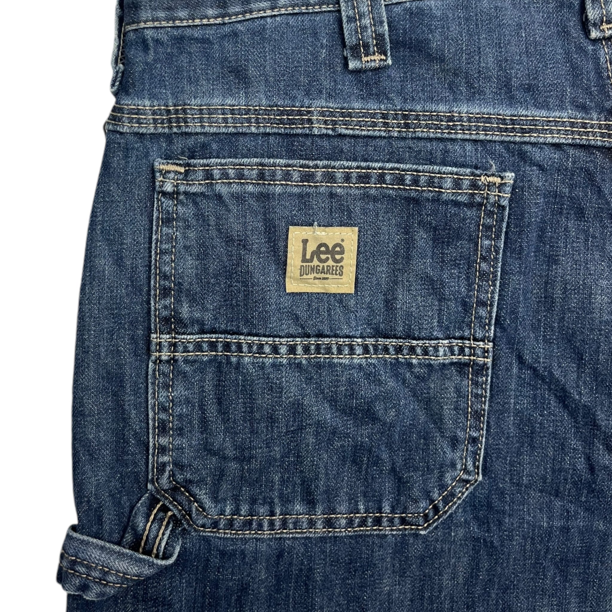 Vintage Lee Carpenter Jorts Navy