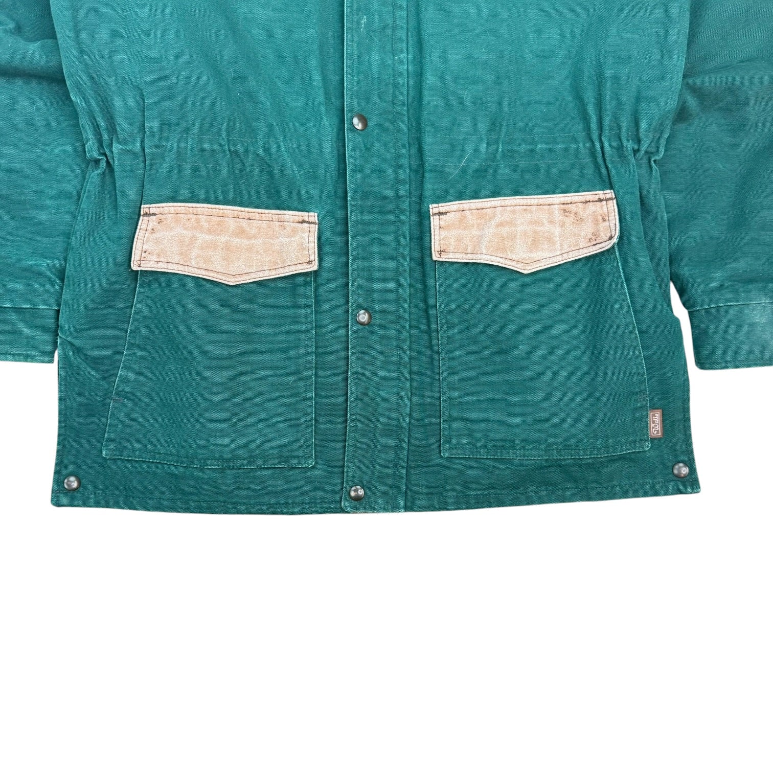 Vintage Walls Western Wear Chore Coat Green