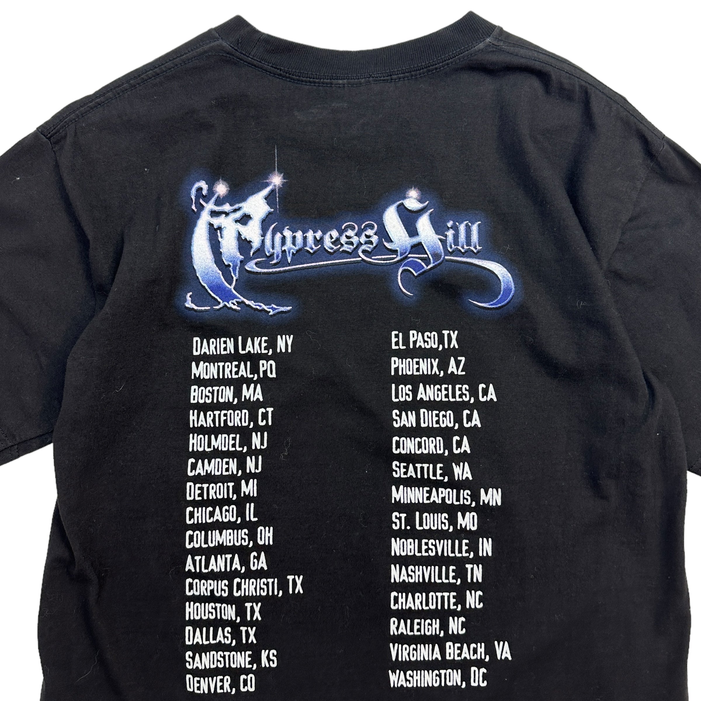 Vintage Cypress Hill Tour Tee Black