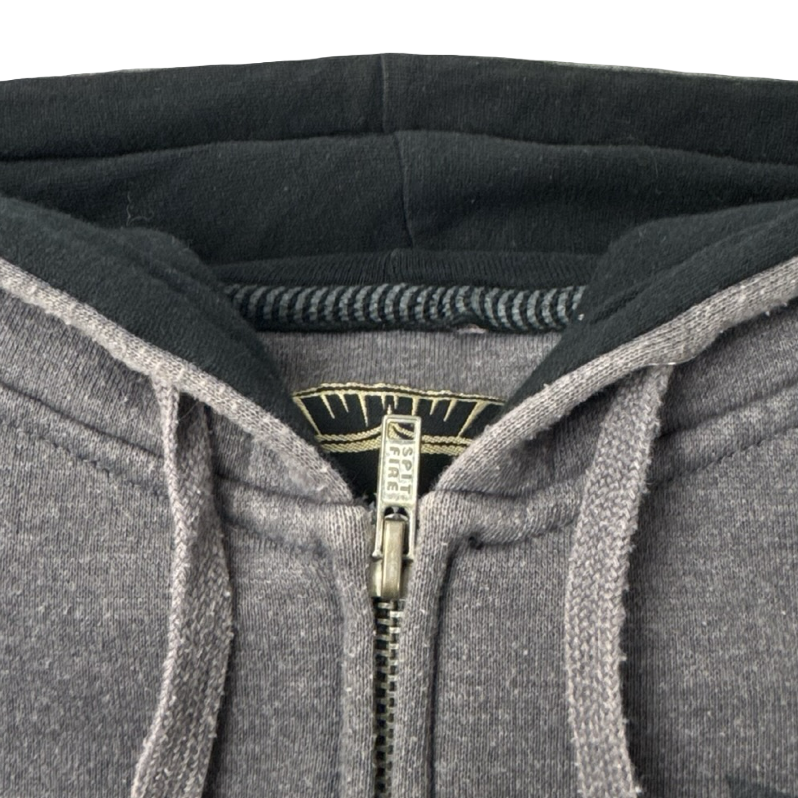 Vintage Y2K Spitfire Spellout Zip Up Hoodie