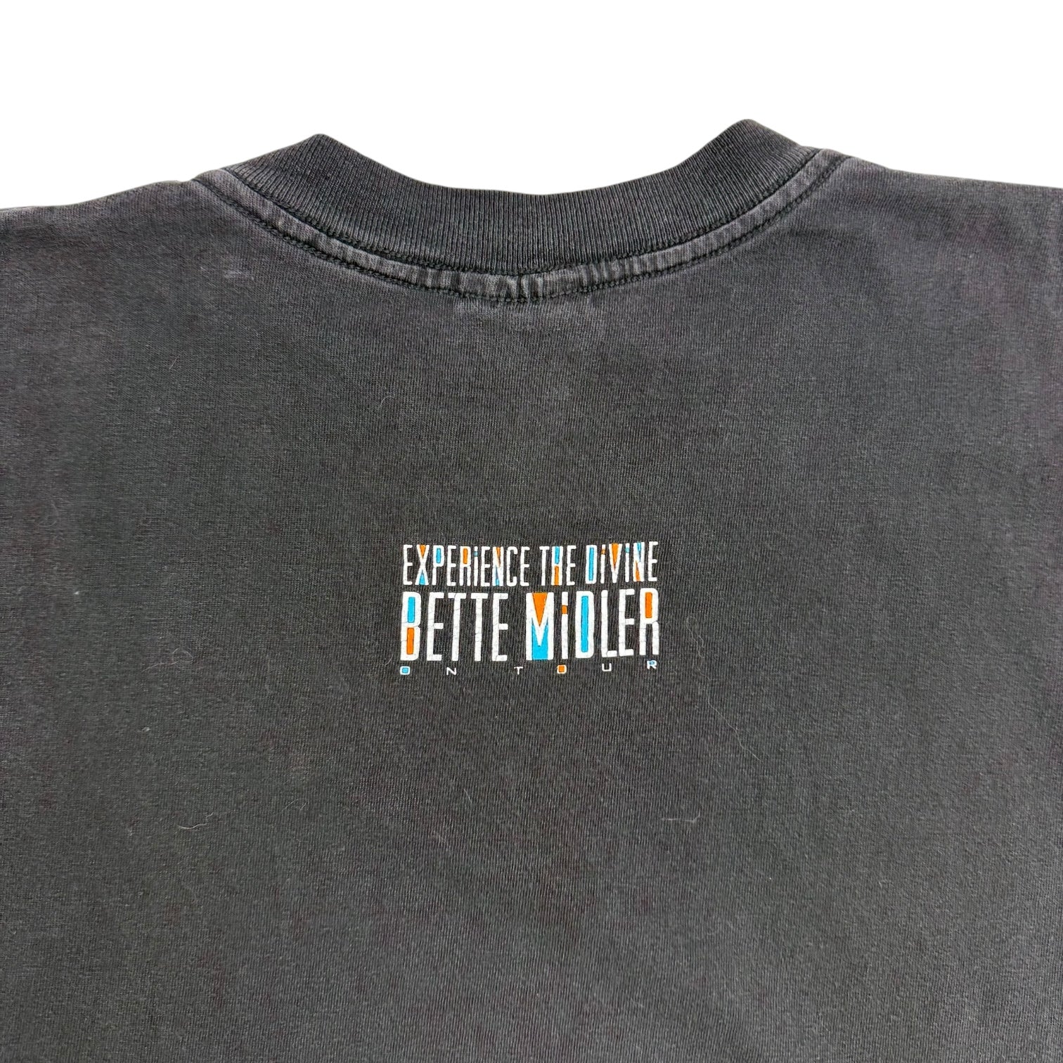1997 Bette Midler On Tour Tee Black