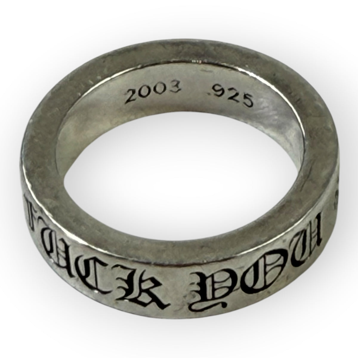Chrome Hearts Fuck You Ring