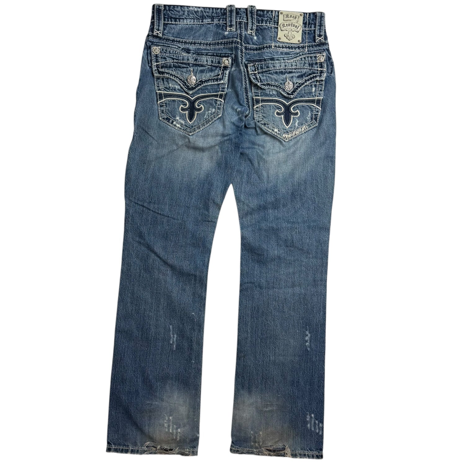 Vintage Y2K Rock Revival Denim Pants