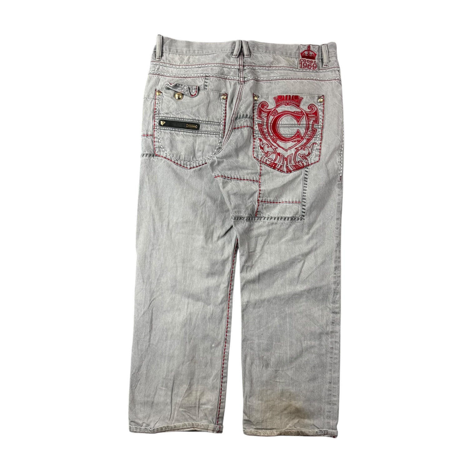 Vintage Coogi Denim Pants Grey