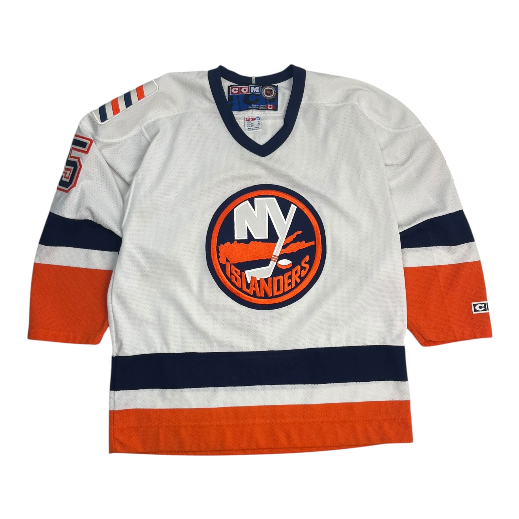 Vintage New York Islanders Denis Potvin #5 CCM Hockey Jerseys