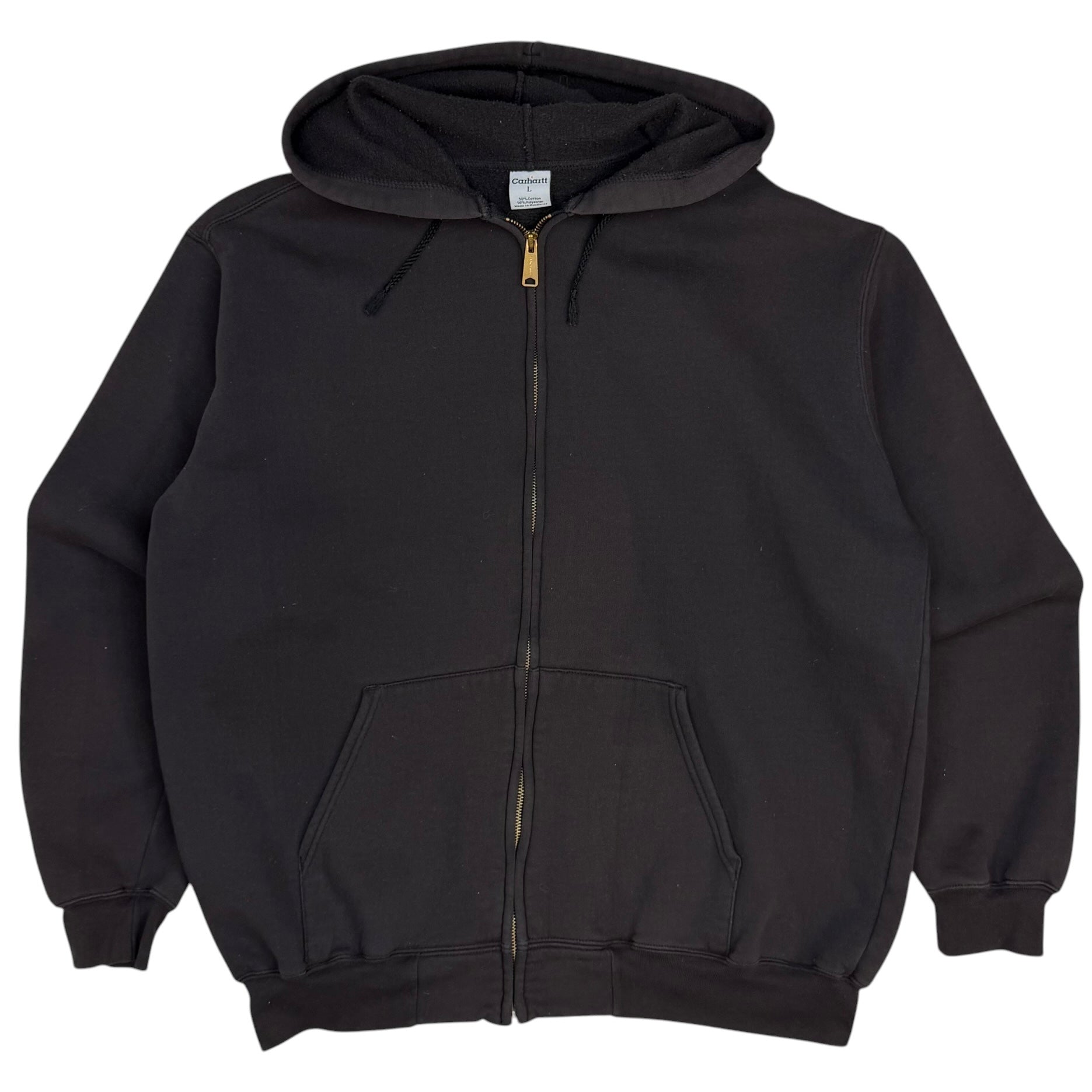Vintage Carhartt Zip Up Hoodie Black