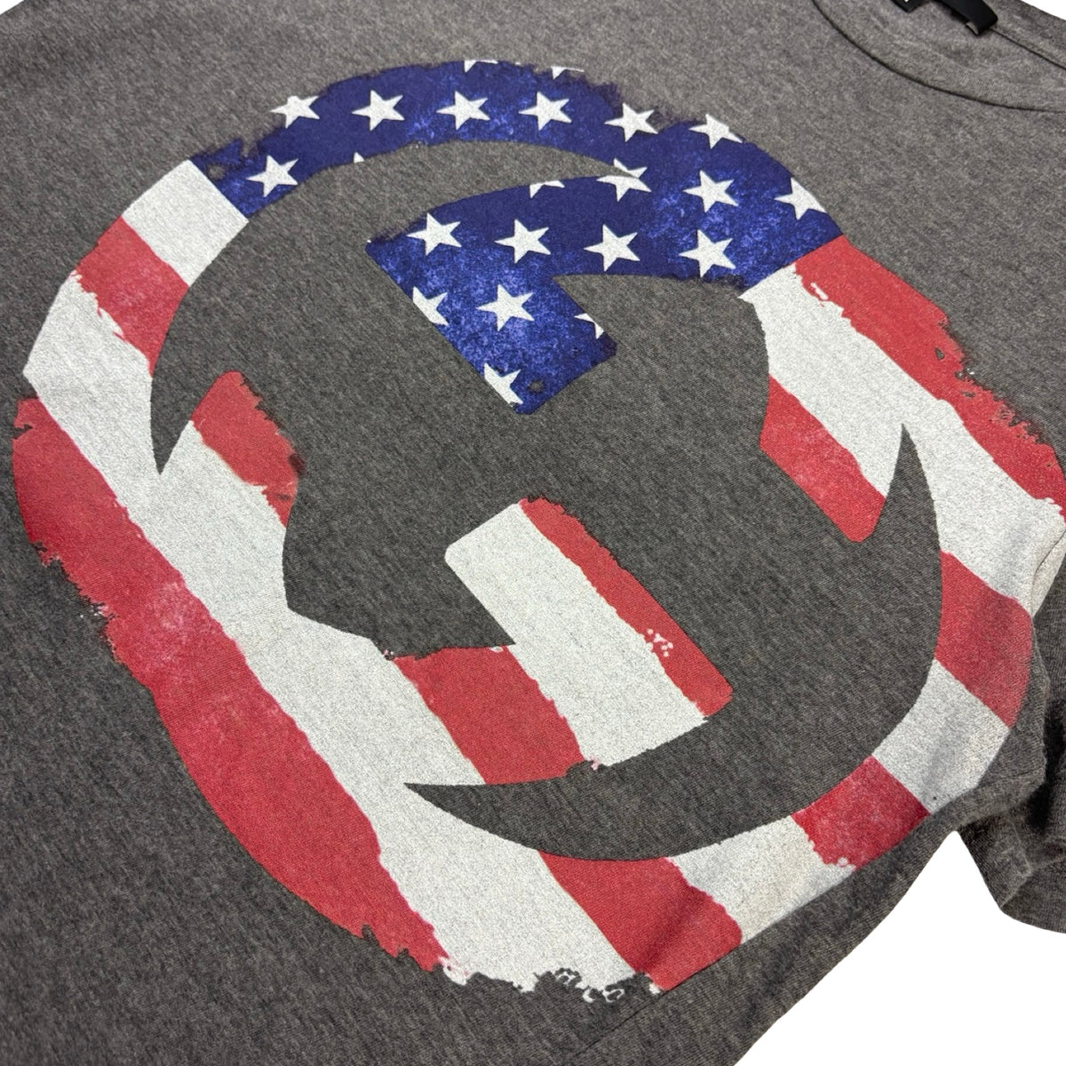 Gucci GG Flag T-Shirt Dark Grey
