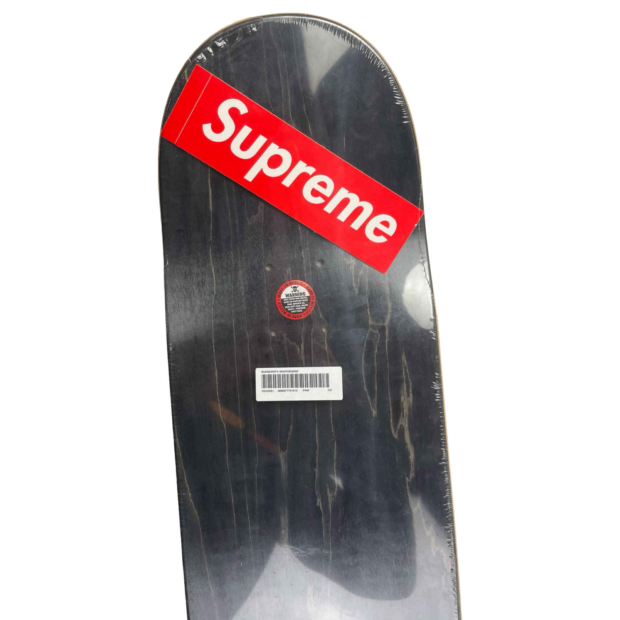 Supreme Burberry Skateboard Deck Pink