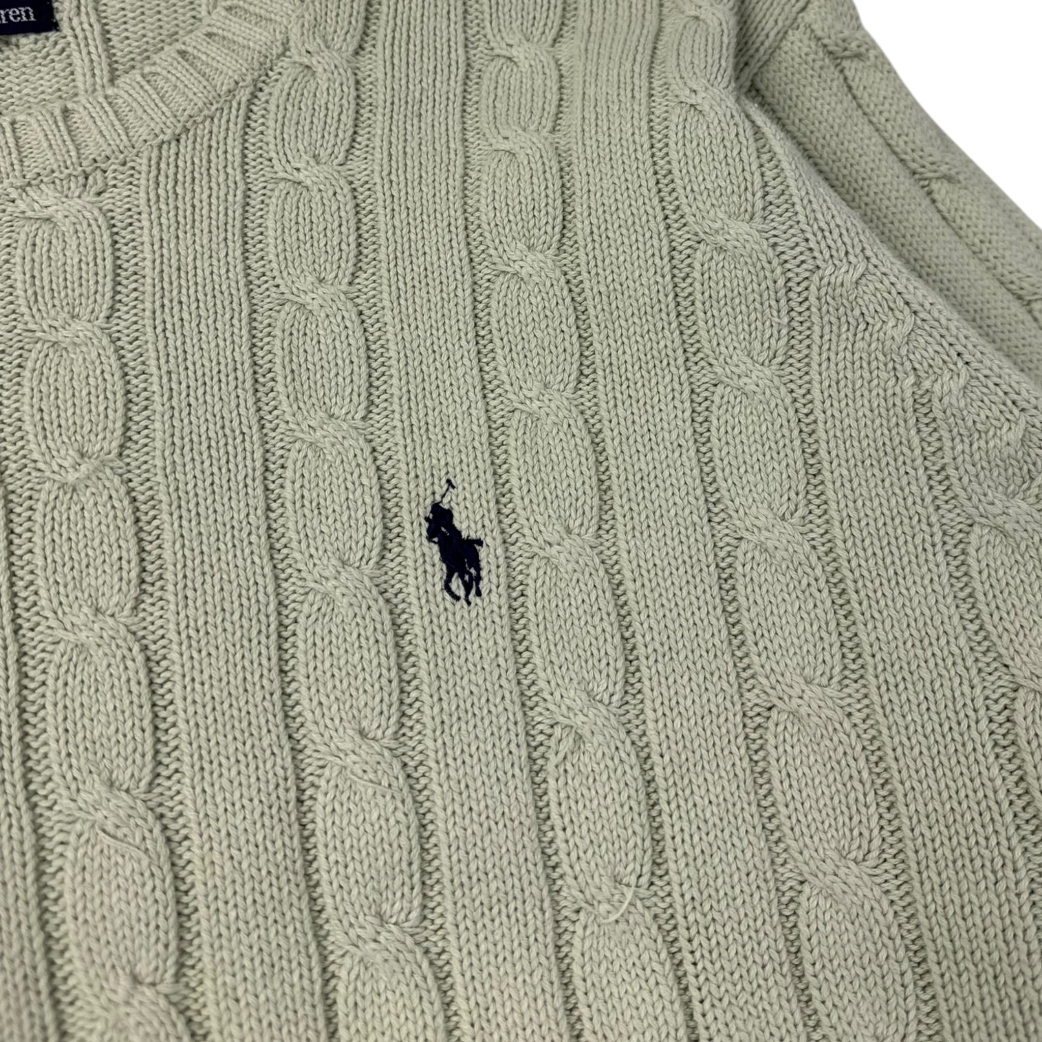 Polo Ralph Lauren Cable Knit Pastel Green