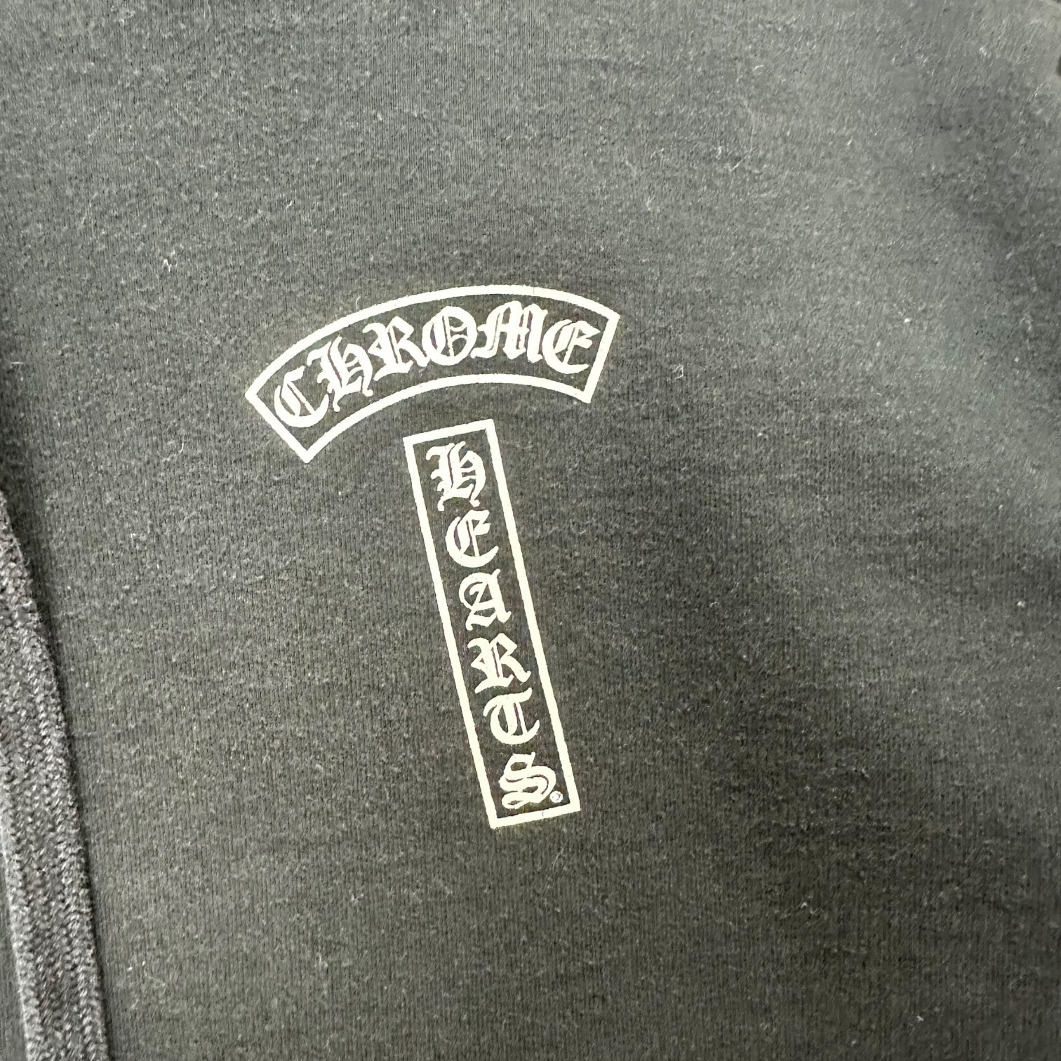 Chrome Hearts Shoulder Logo Hoodie Black