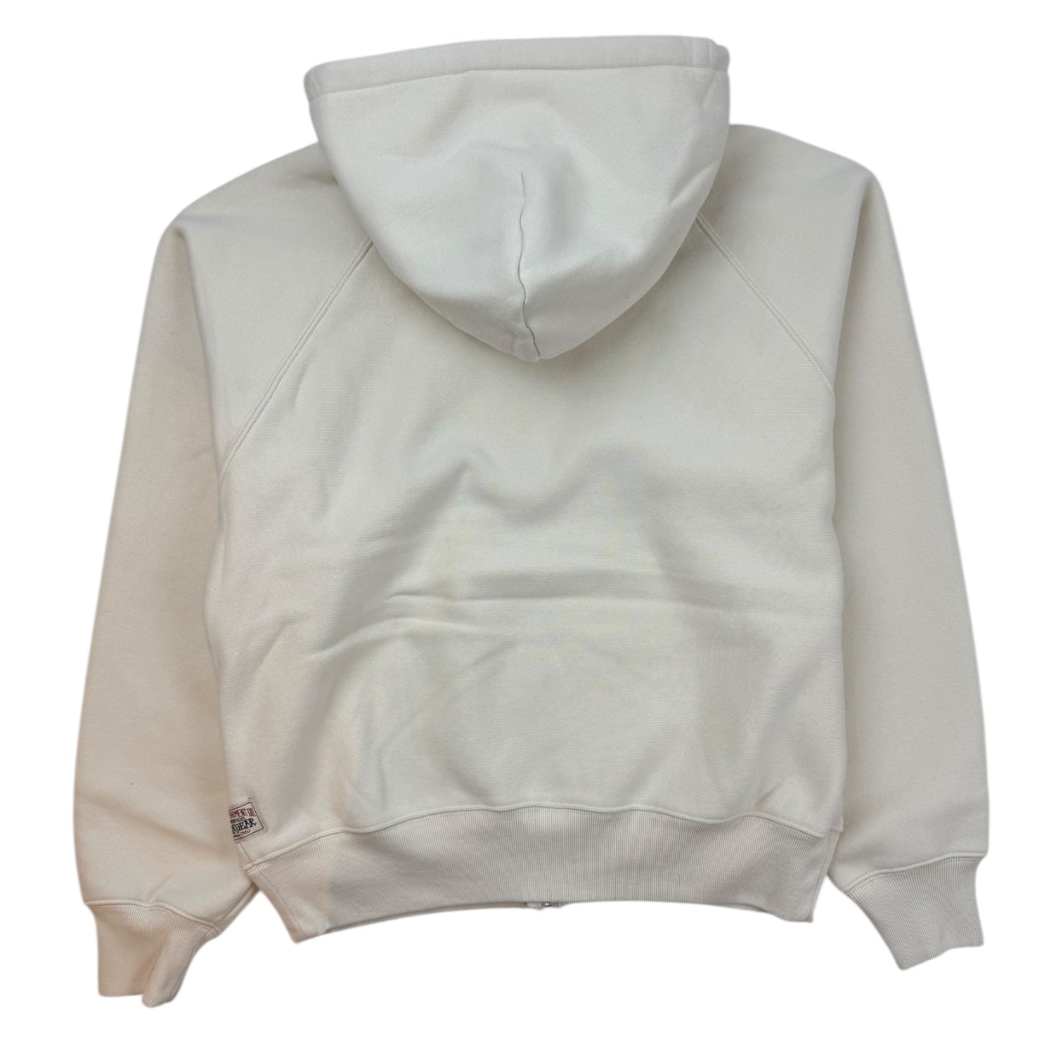 Stussy Raglan Zip-Up Hoodie Natural