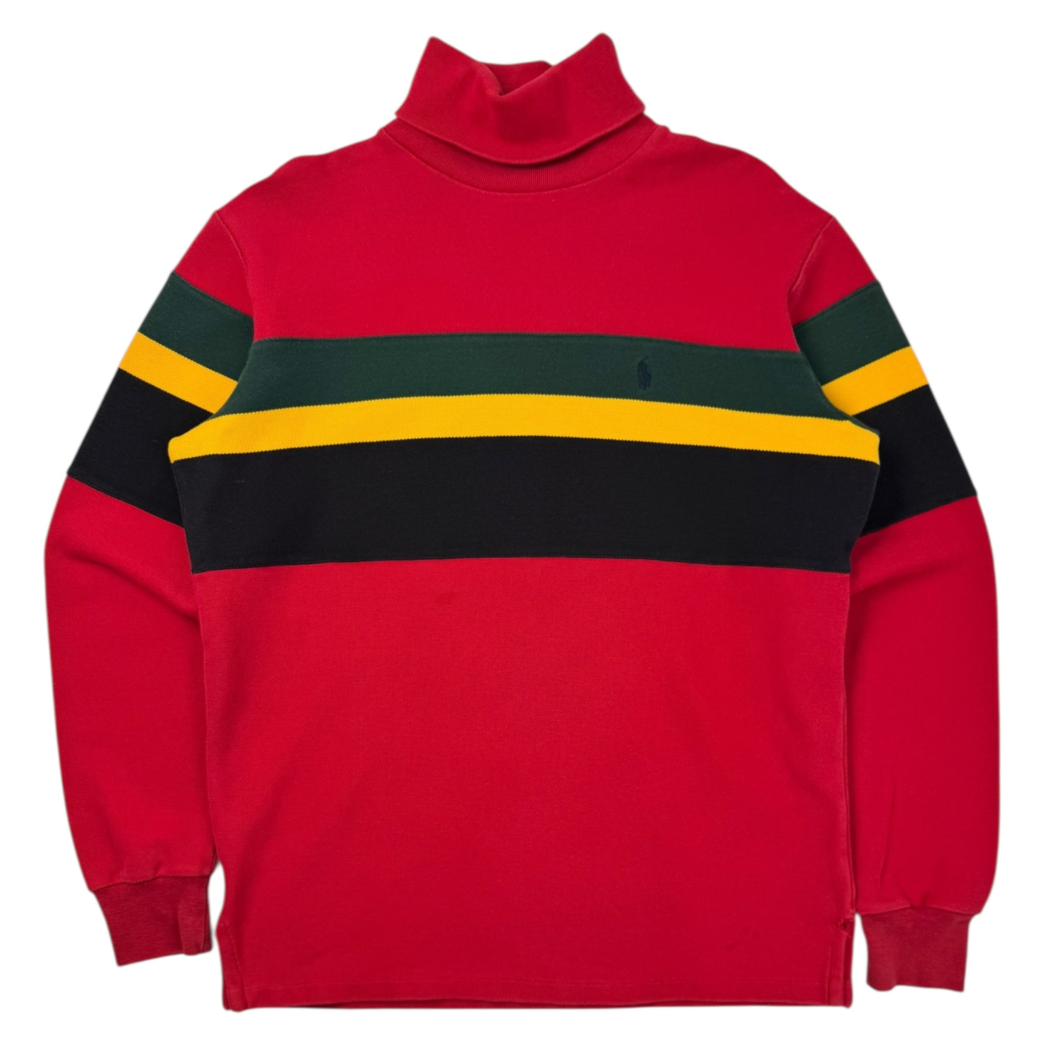 Vintage Polo Ralph Lauren Turtleneck Rugby Sweater