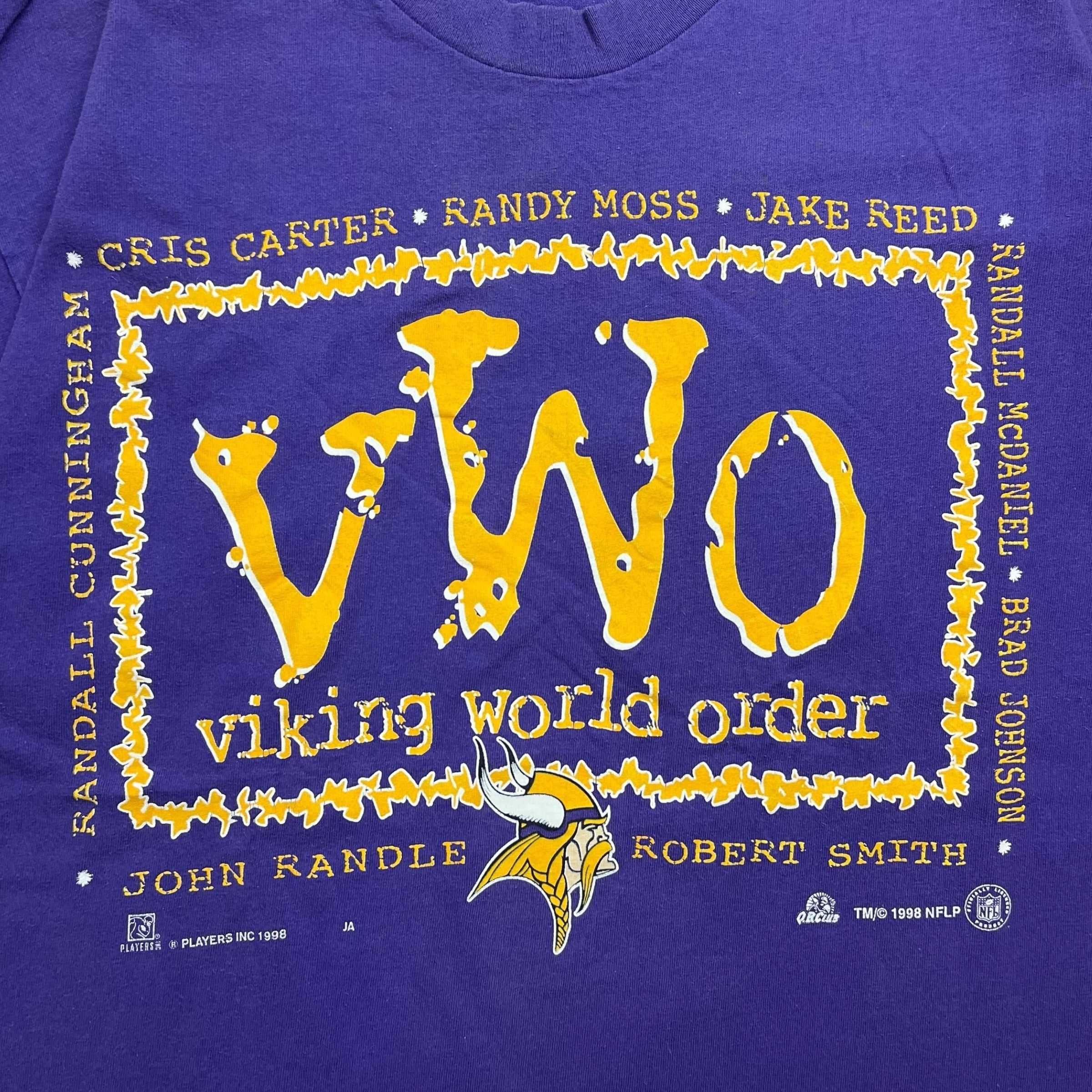 Vintage Minnesota Vikings “V.W.O” Tee Purple