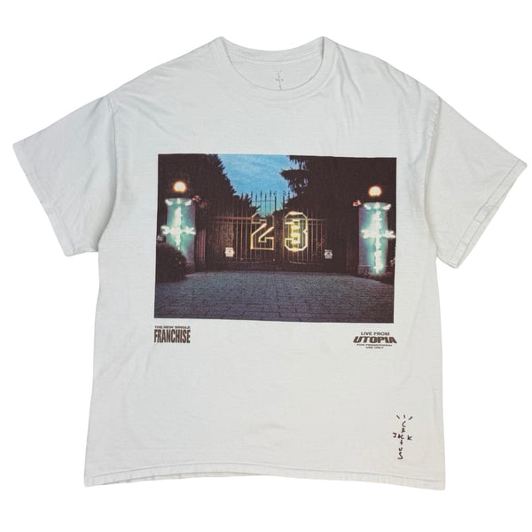 Travis Scott Cactus Jack Franchise Gates Tee White