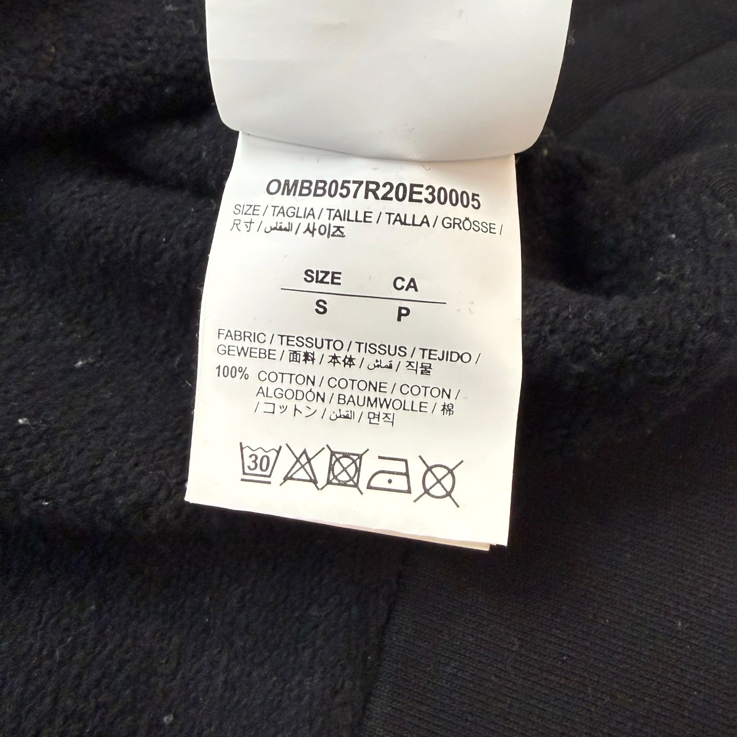 Off-White Dripping Arrows Incompiuto Hoodie Black