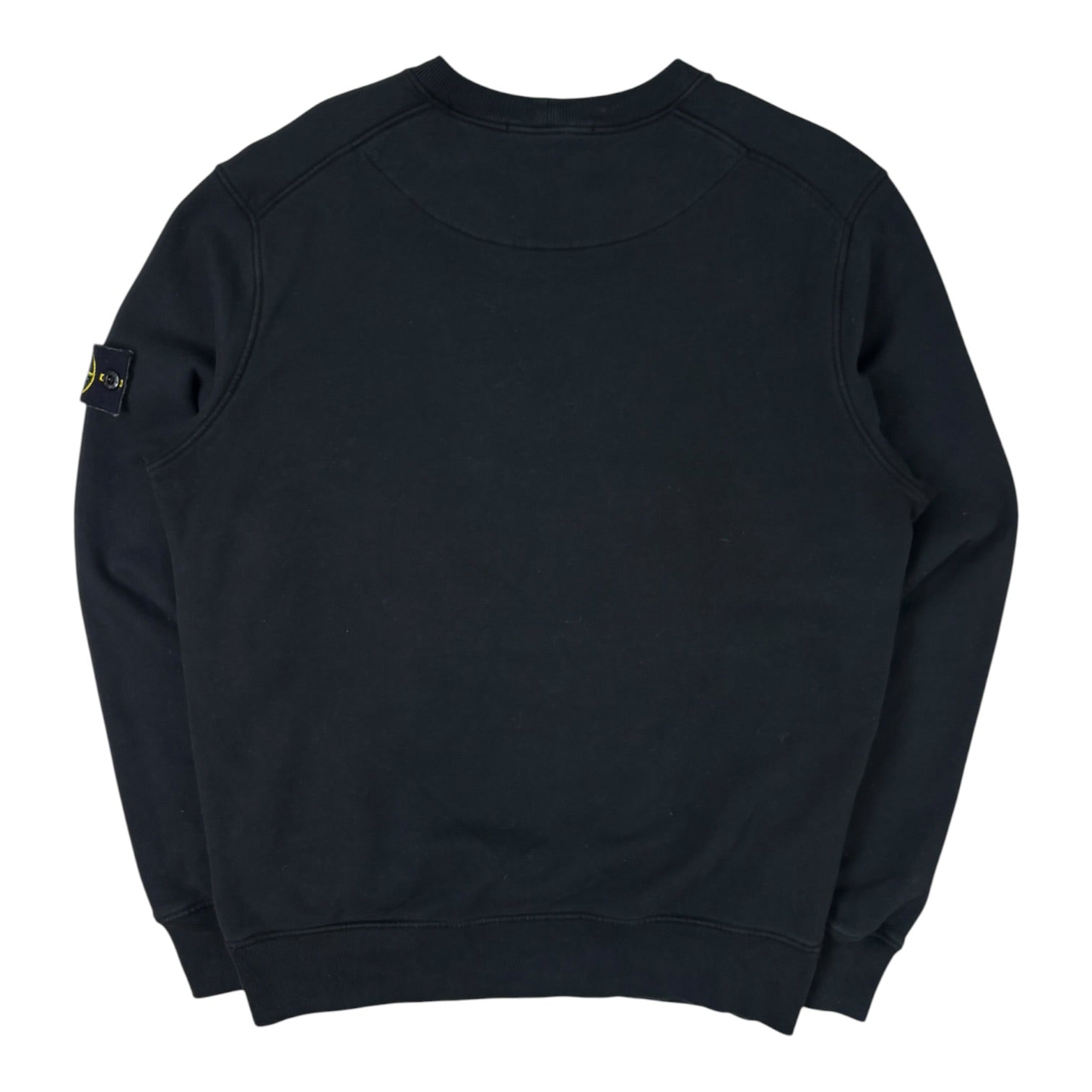Stone Island Patch Crewneck Black