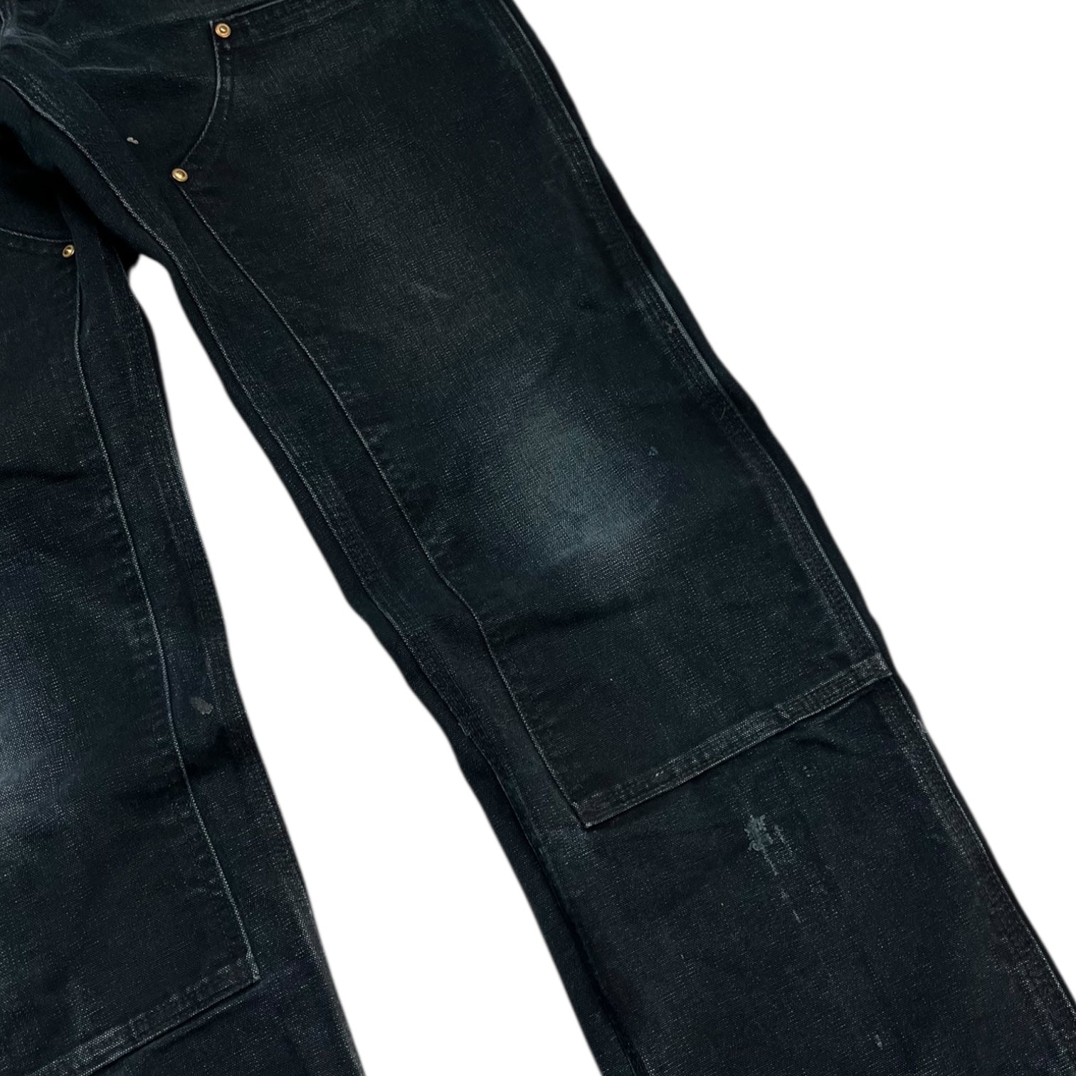 Vintage Carhartt Double Knee Dungarees black