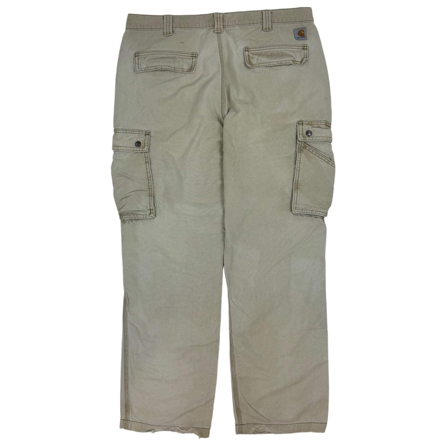 Vintage Carhartt Cargo Pants Washed Tan