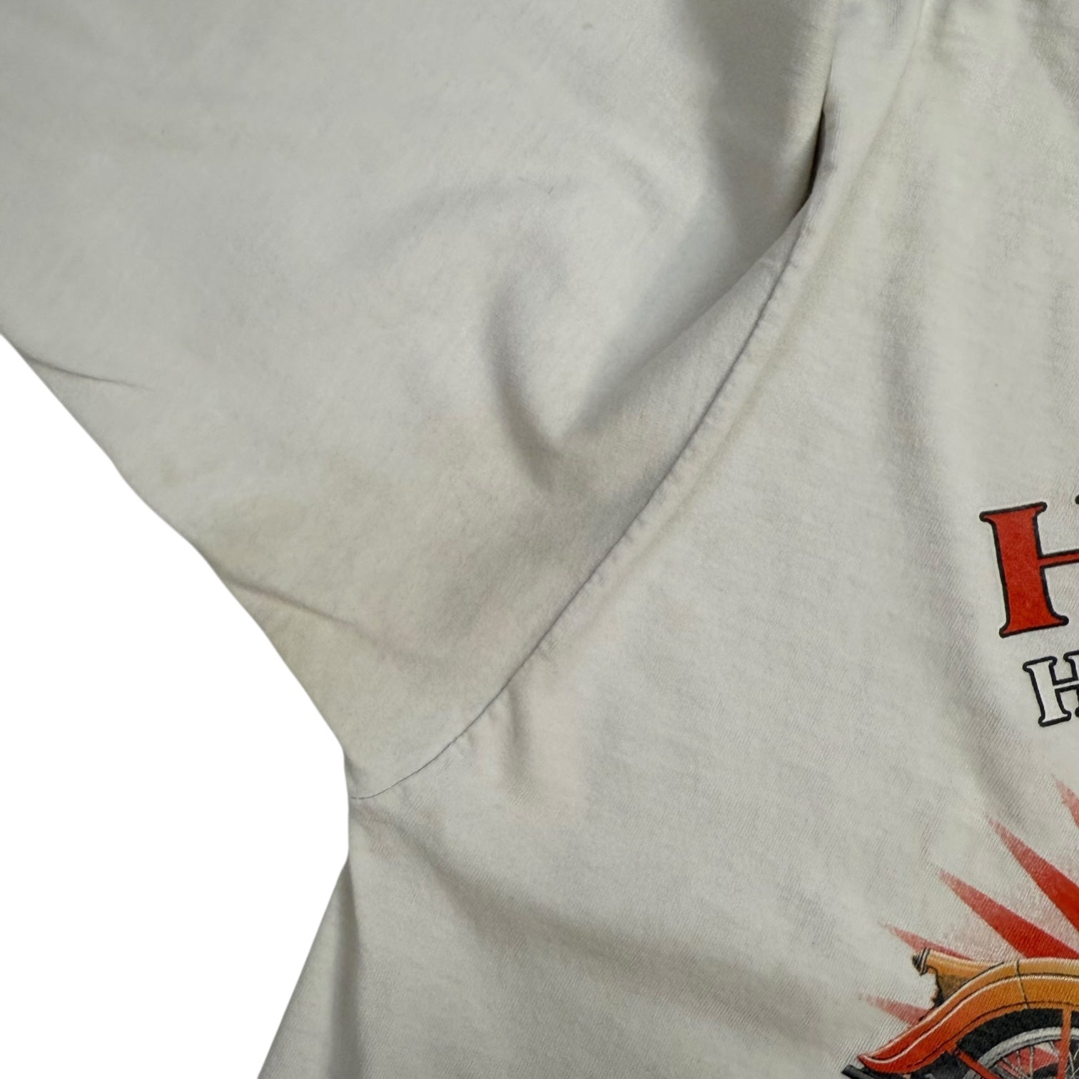 2004 Harley Davidson Of Edmonton L/S Tee White